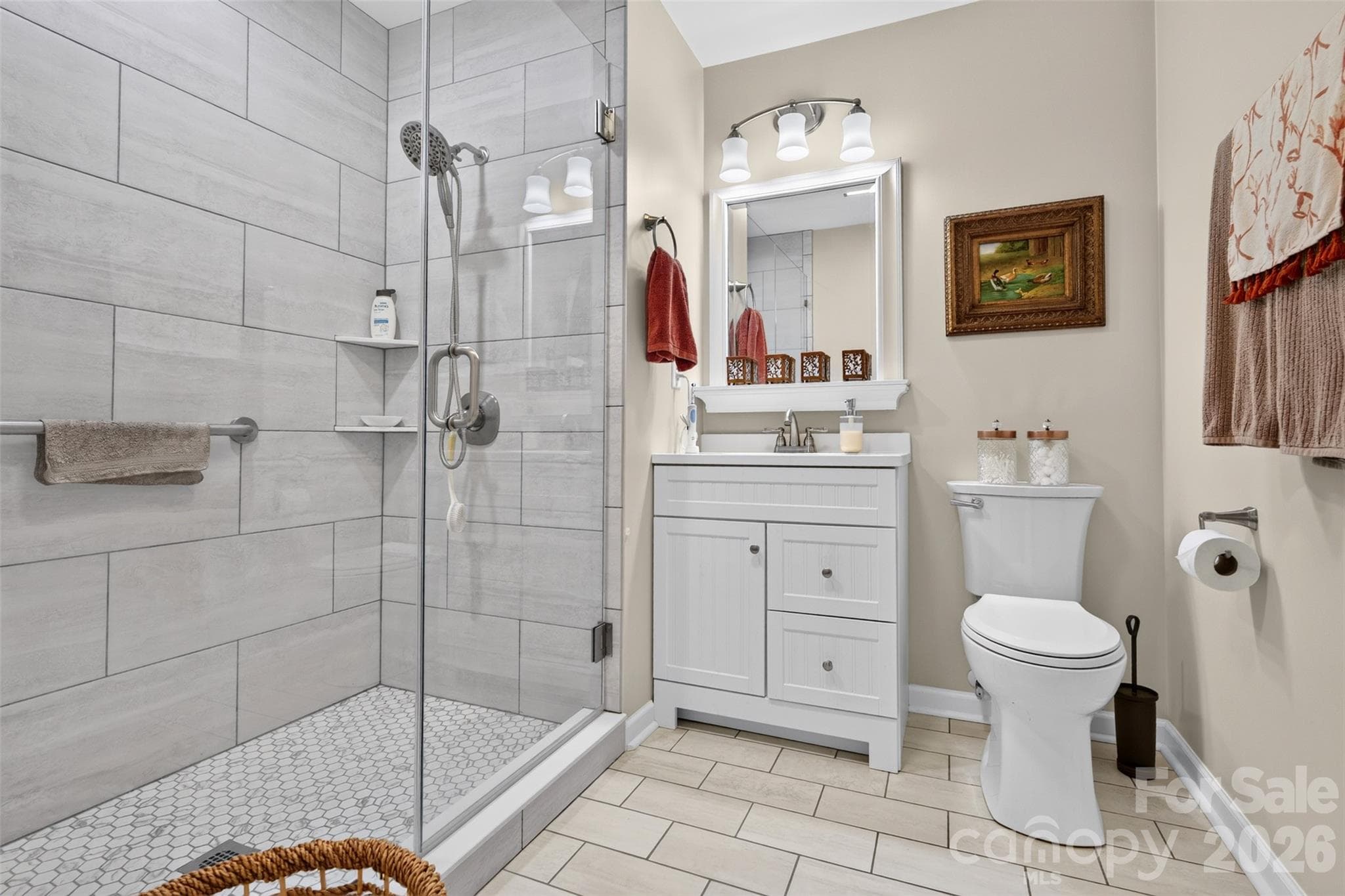 primary bathroom - 2209 Rainbrook Drive, Monroe