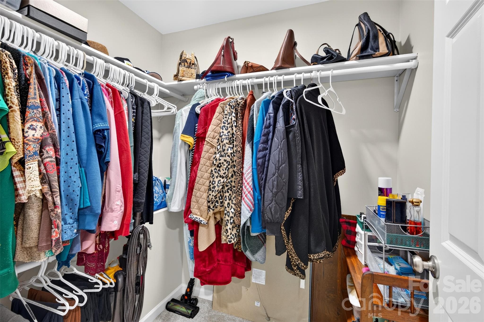 primary closet - 2209 Rainbrook Drive, Monroe