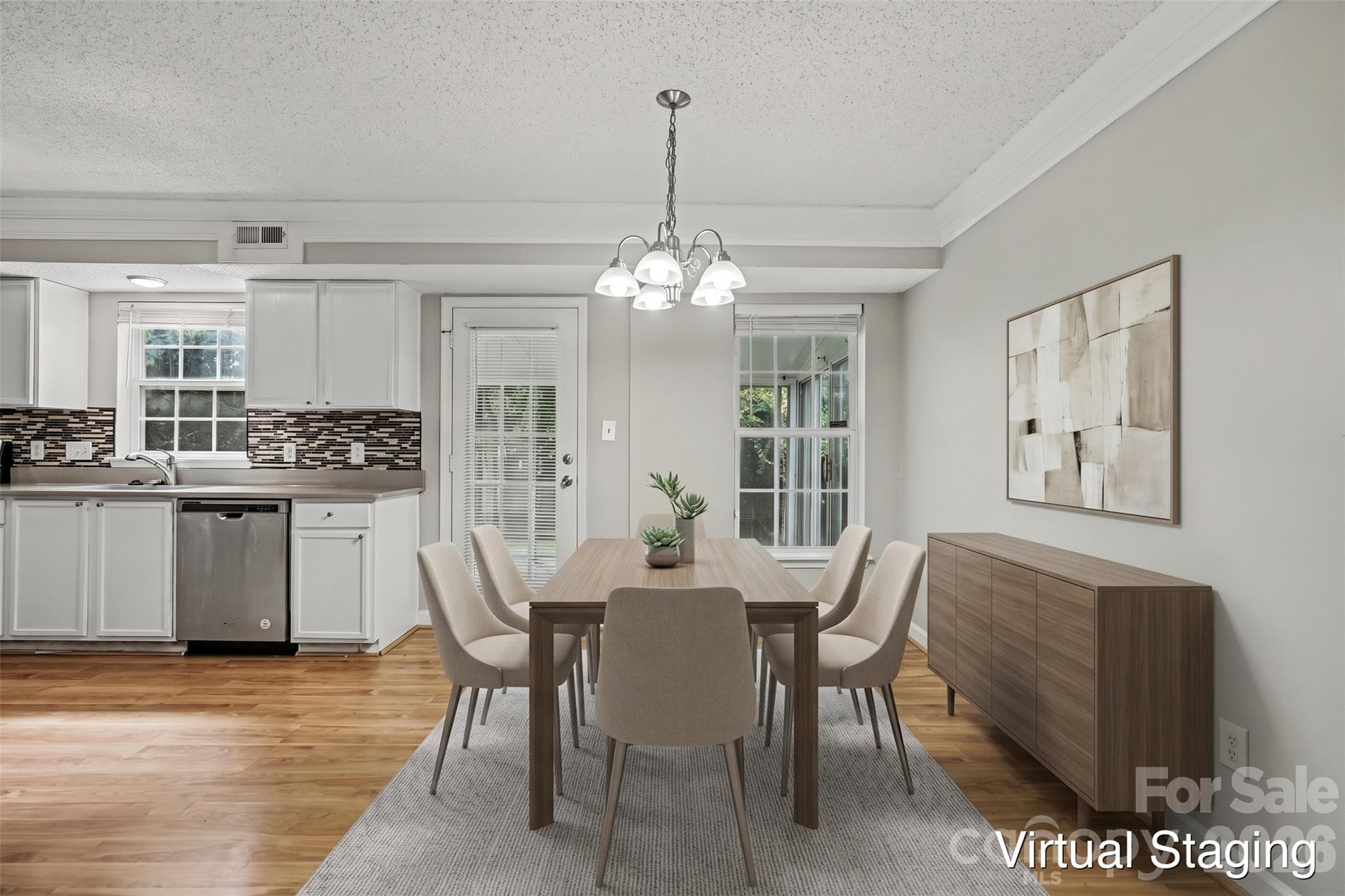 Virtually Staged - 1029 Jordans Pond Lane, Charlotte