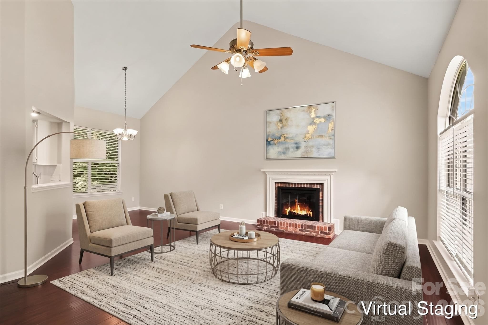 Virtually Staged - 8313 Belstead Brook Court, Charlotte