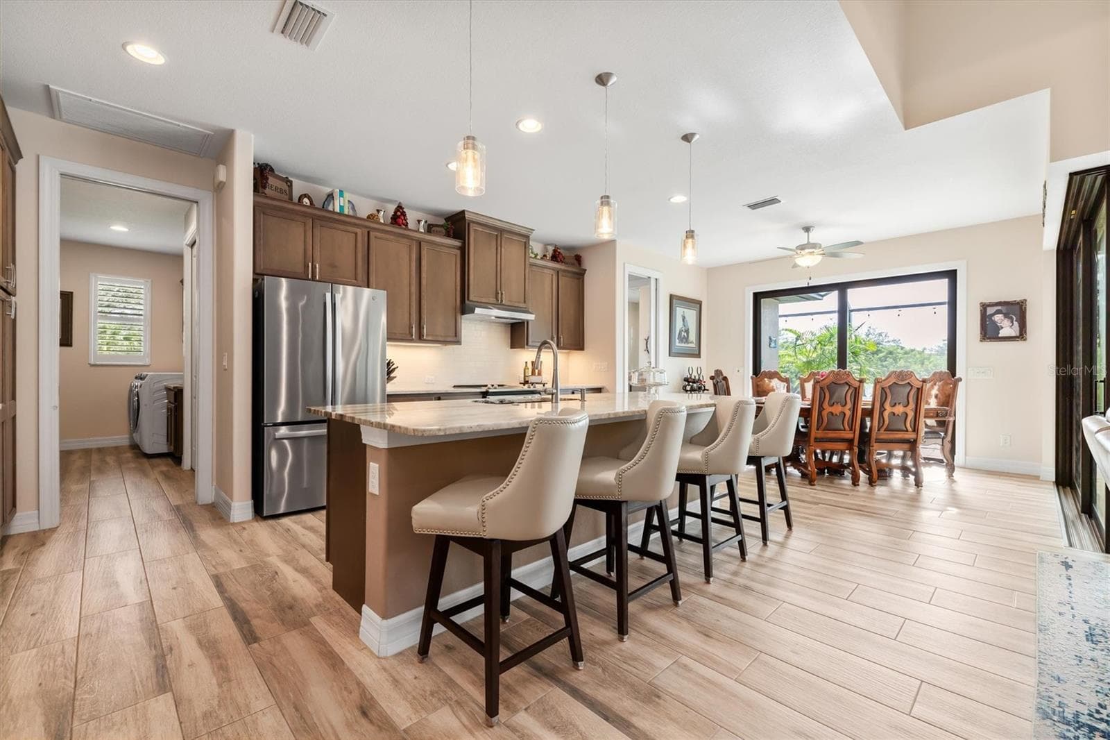 Huge Kitchen, Ample Cabinet Space - 8414 DAFOE ST, PORT CHARLOTTE