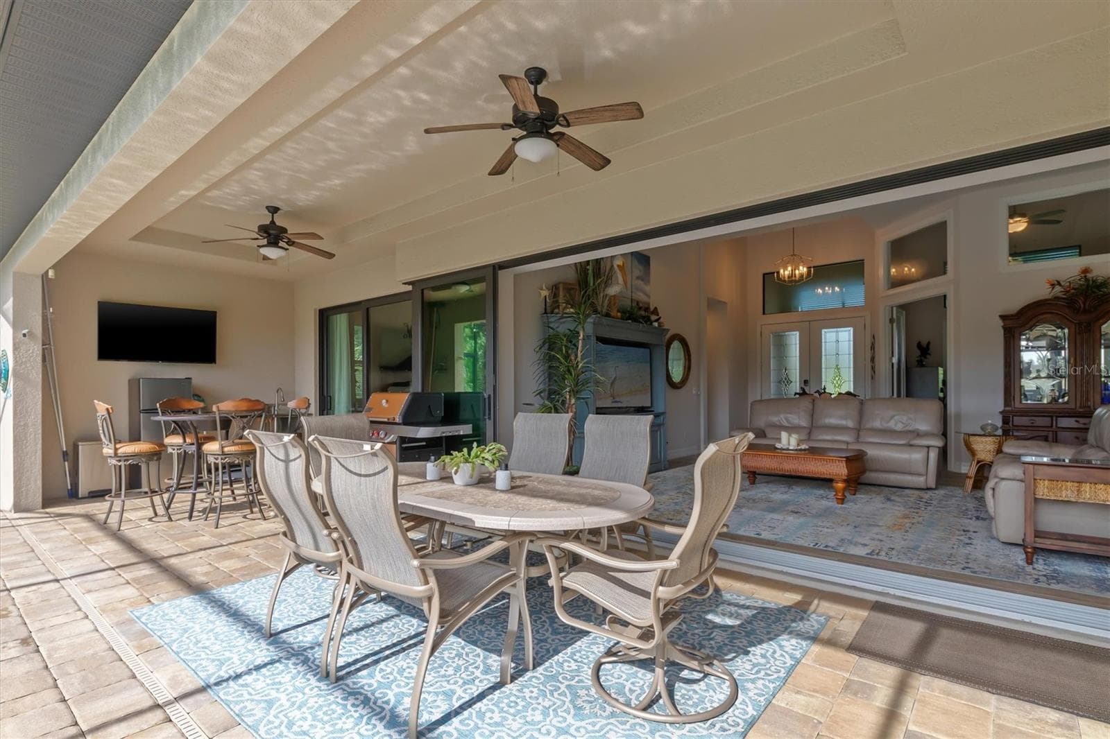Great Outdoor Entertaining Area - 8414 DAFOE ST, PORT CHARLOTTE