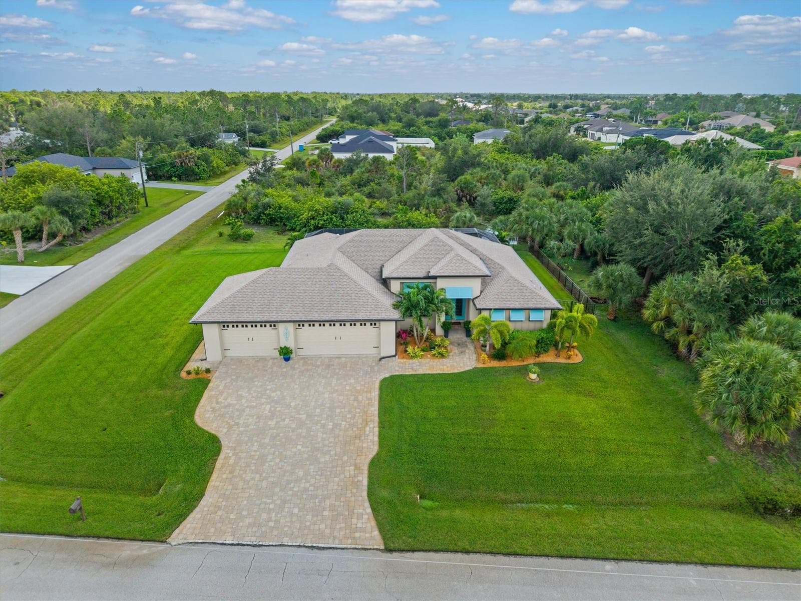 Aerial of Home - 8414 DAFOE ST, PORT CHARLOTTE