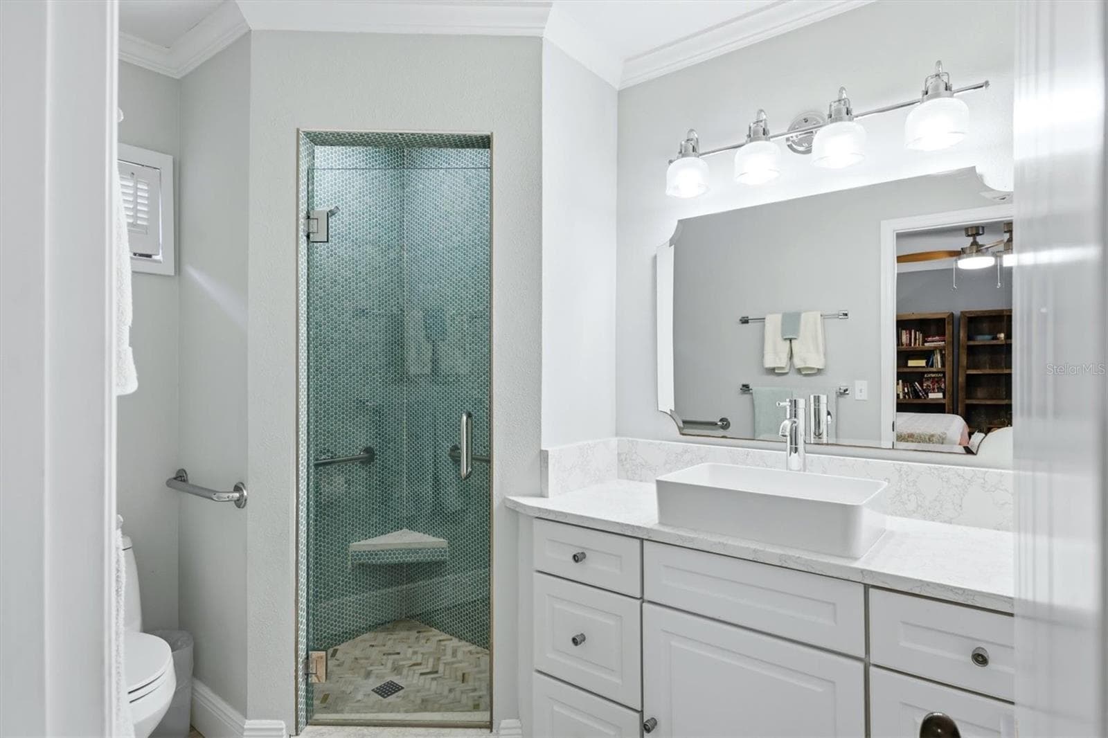 Primary Bathroom - 6005 MIDNIGHT PASS RD #S6, SARASOTA