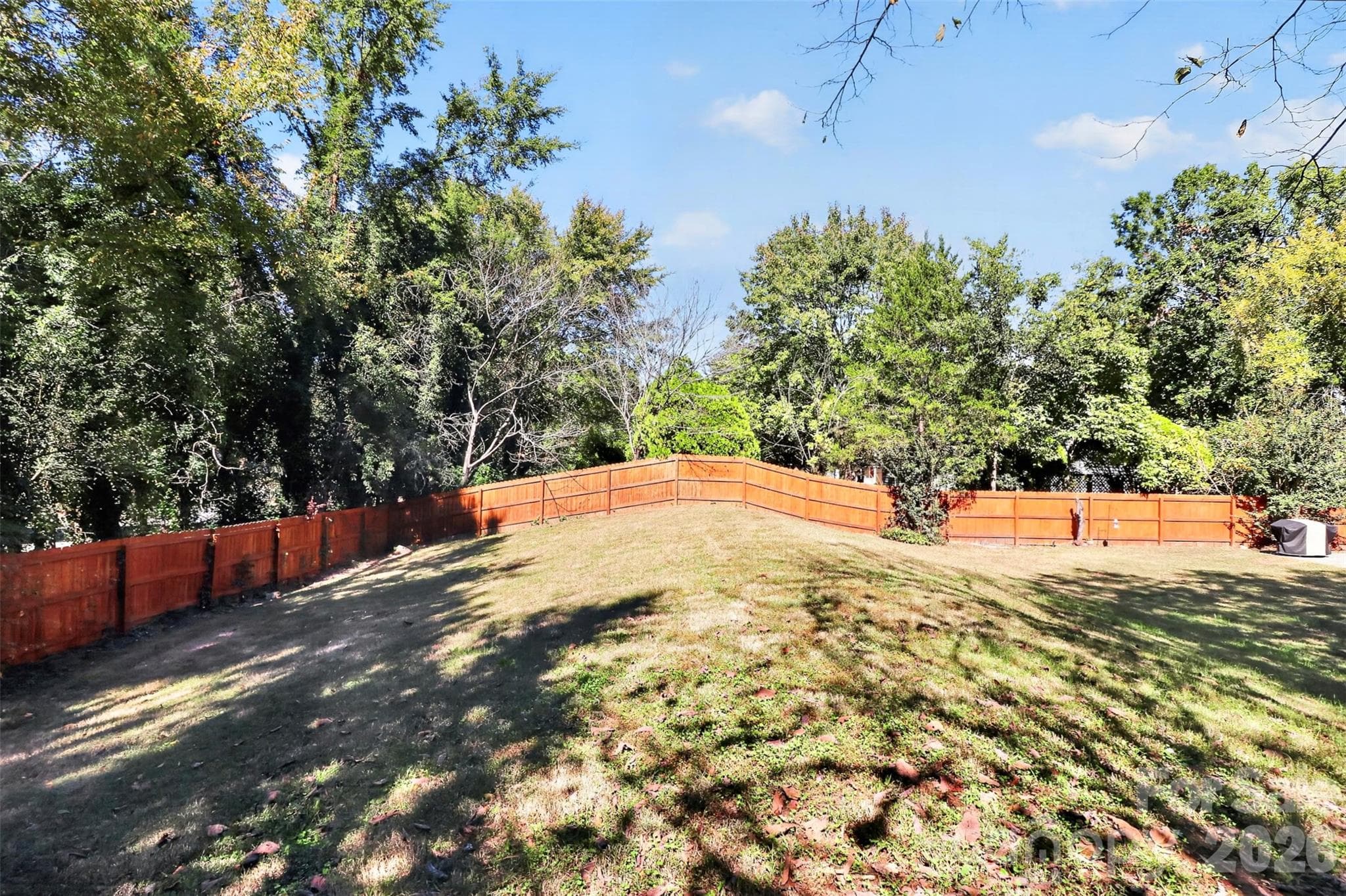 Back Yard - 3851 Sweetgrass Lane, Charlotte