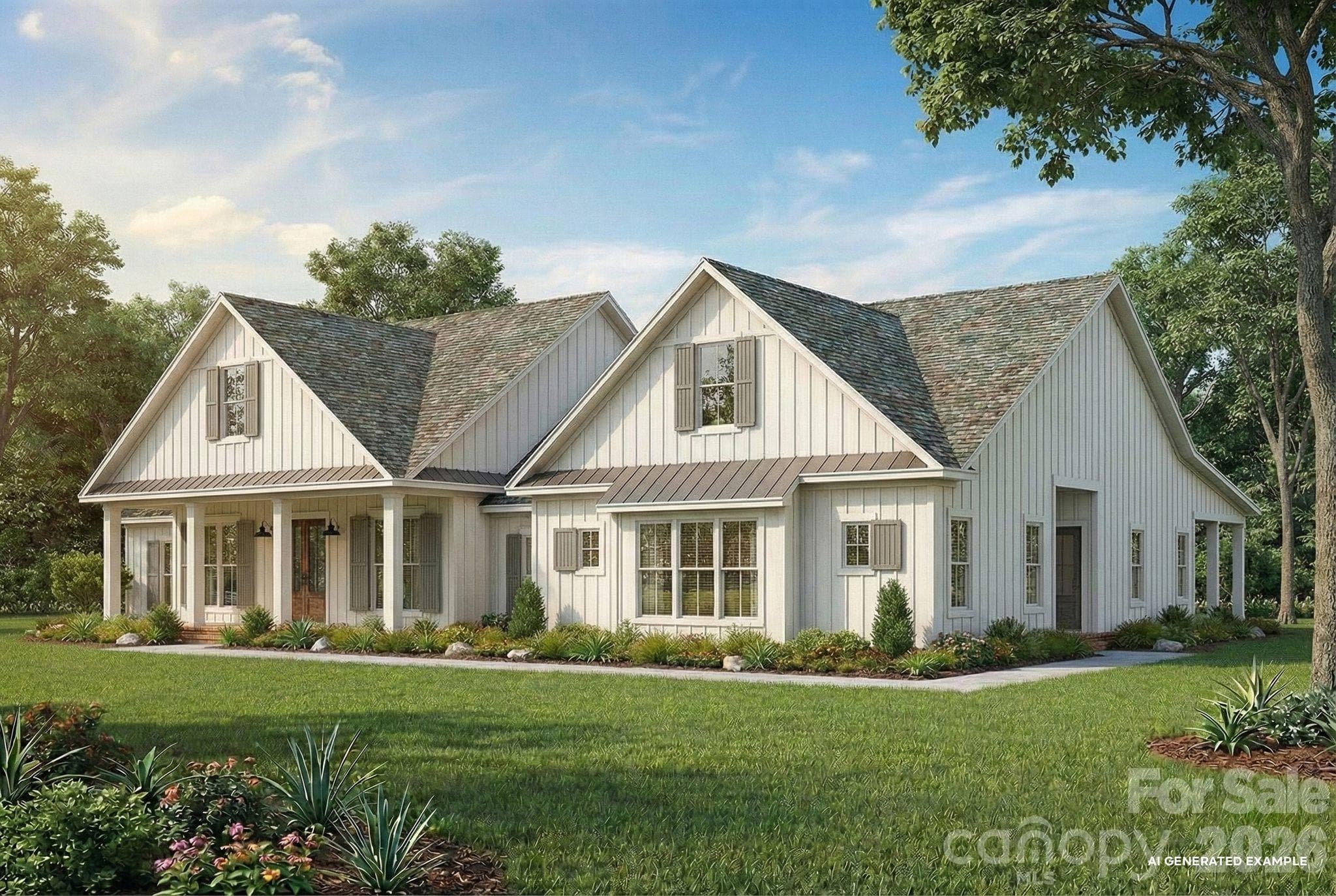 **Rendering of home to be built - LOT 1 Helton Harris Road, Stanley