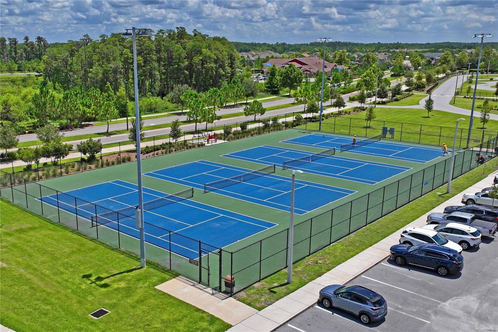 Tennis courts in Starkey Ranch community district park - 10813 CALLUNA DR, ODESSA