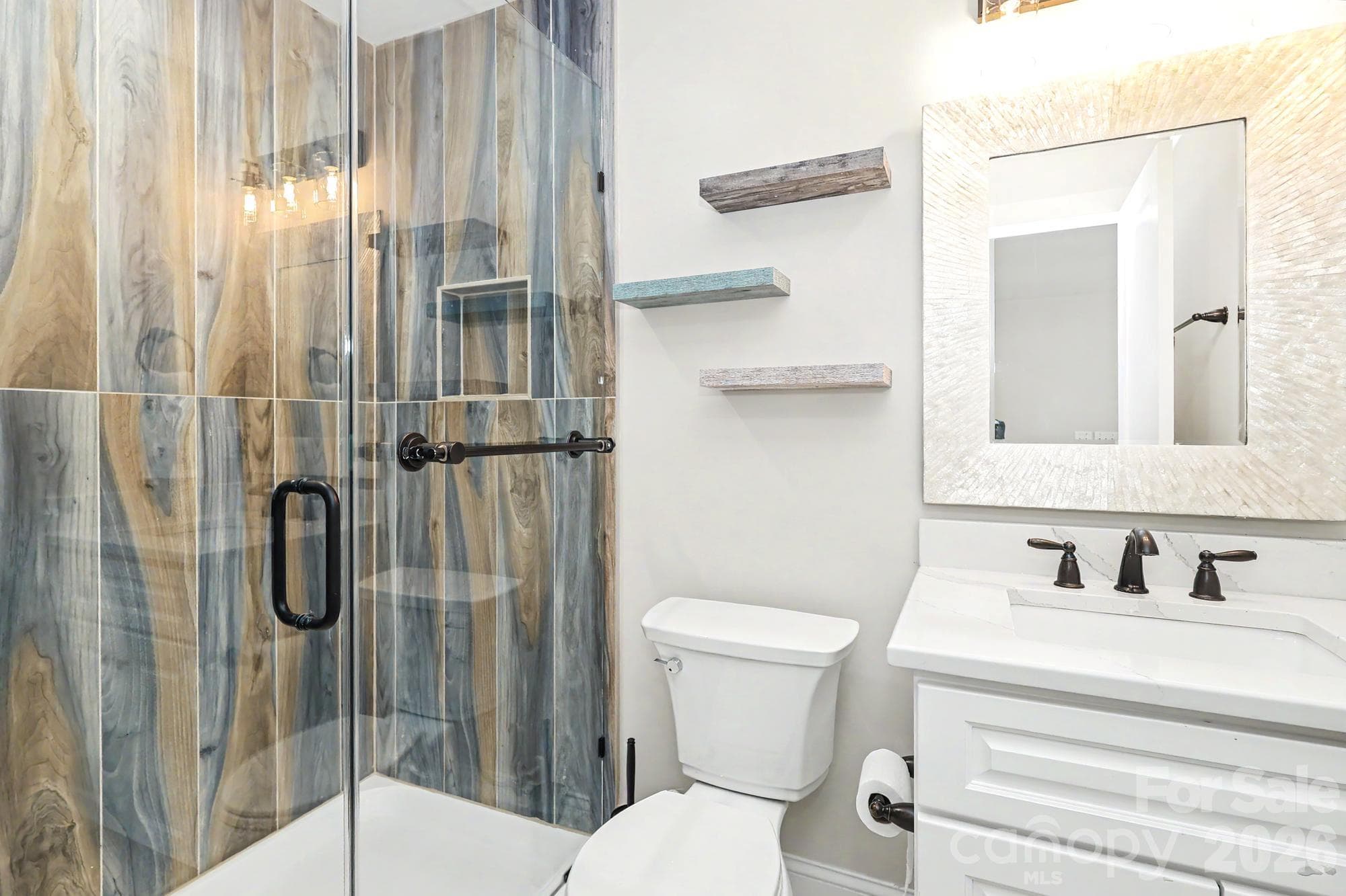 Full bath in ADU - 4320 Town And Country Drive, Charlotte