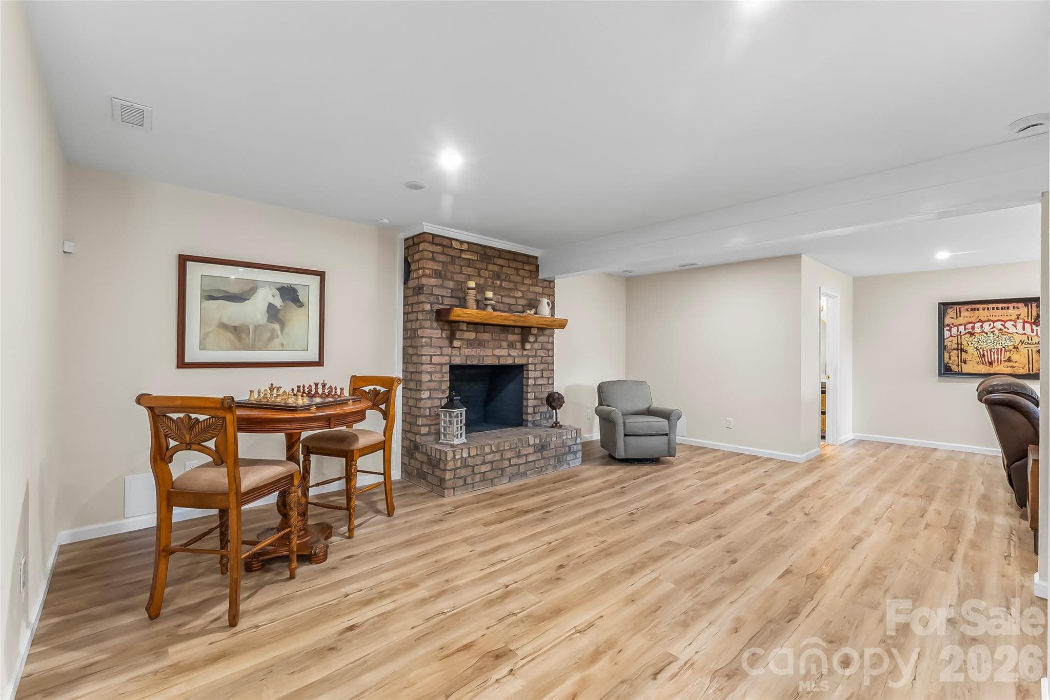 Lower level family room - 101 Trinity Drive, Clyde