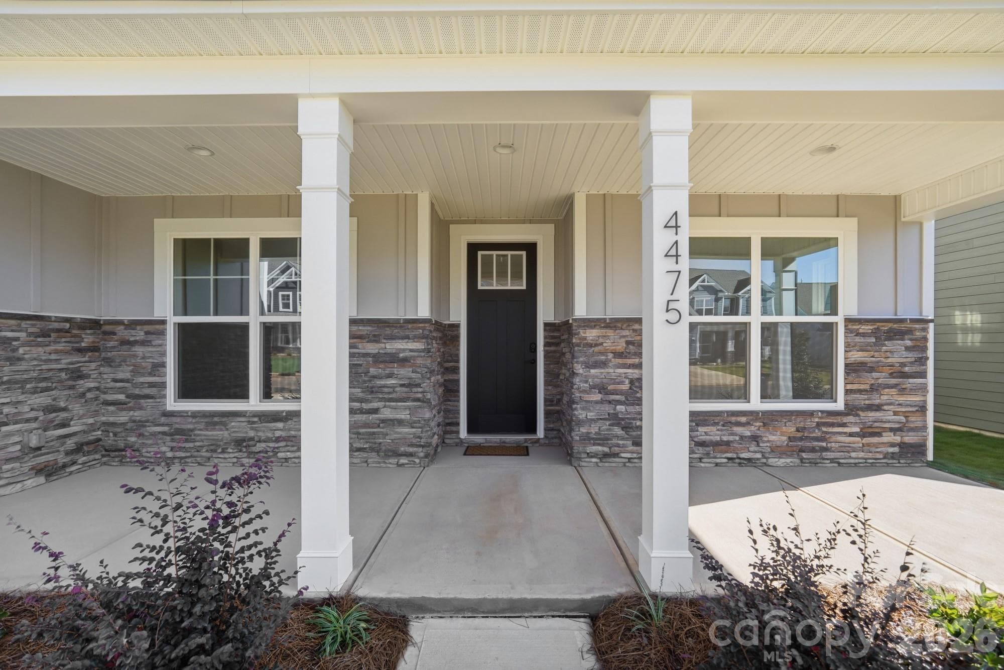 Front porch - 4475 Blue Mound Court, Stanley