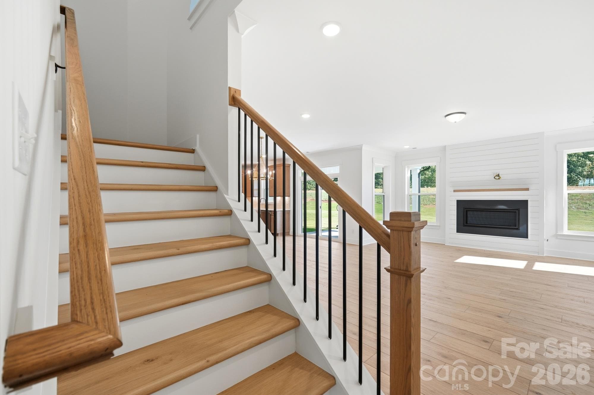 Stairs - 4475 Blue Mound Court, Stanley