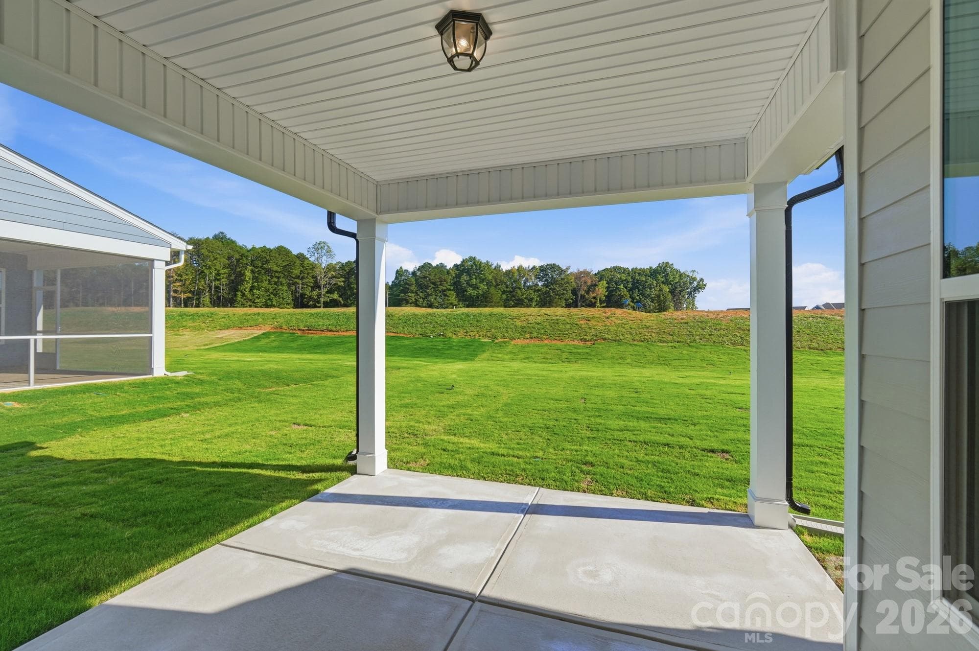 Covered Porch - 4475 Blue Mound Court, Stanley