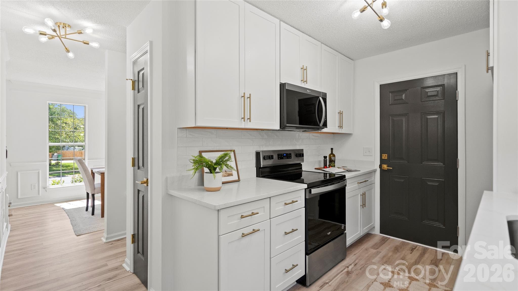 Brand New Kitchen Cabinets and Custom Tile Backsplash - 13918 Wild Heather Court, Charlotte
