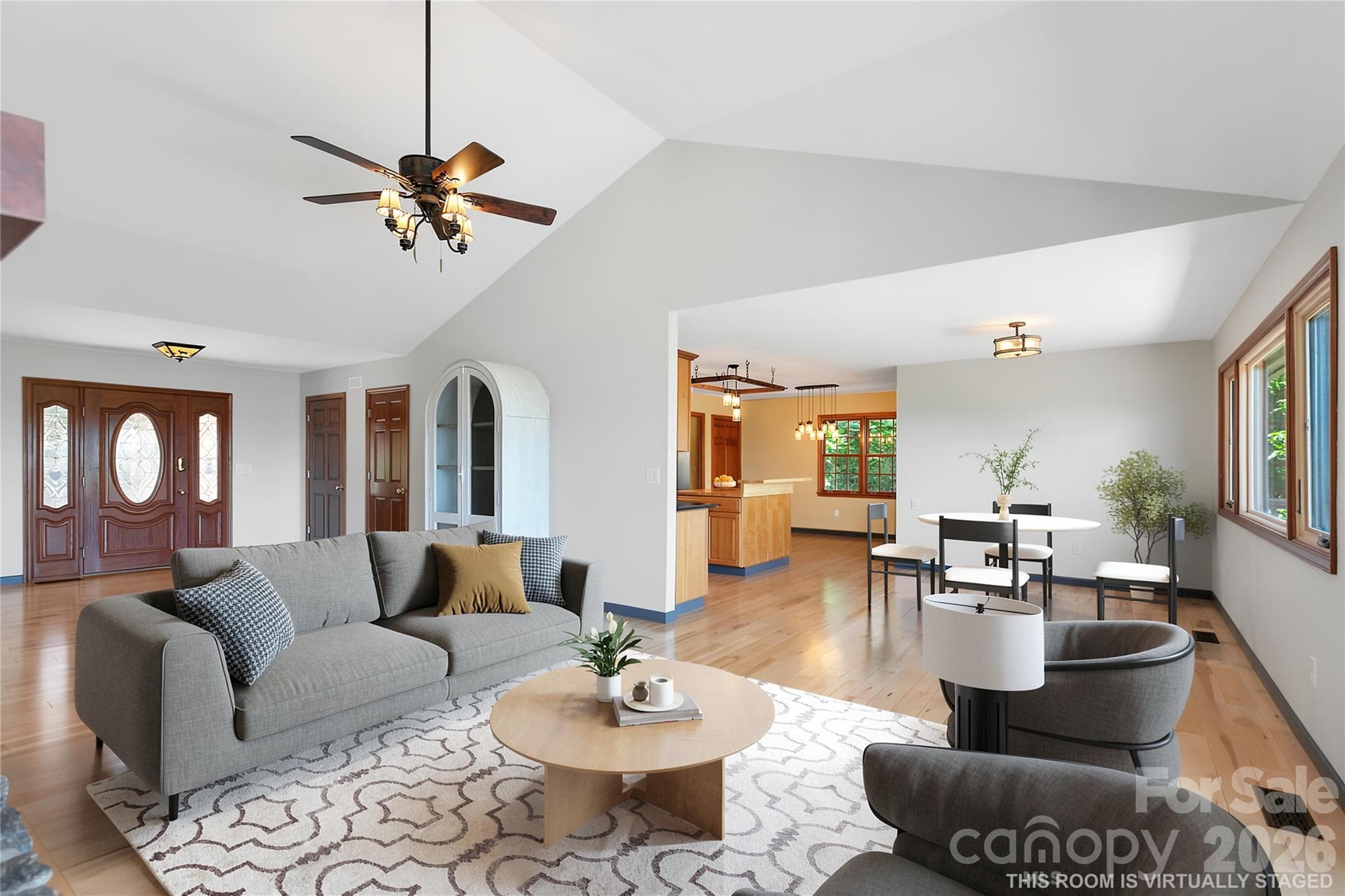 Open concept Virtually staged - 157 Kawani Lane, Brevard