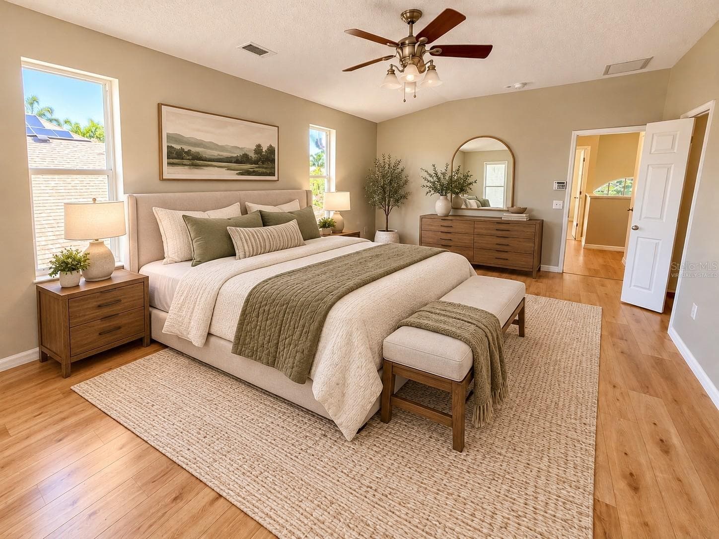 Virtually Staged Primary Bedroom - 1753 OPEN FIELD LOOP, BRANDON