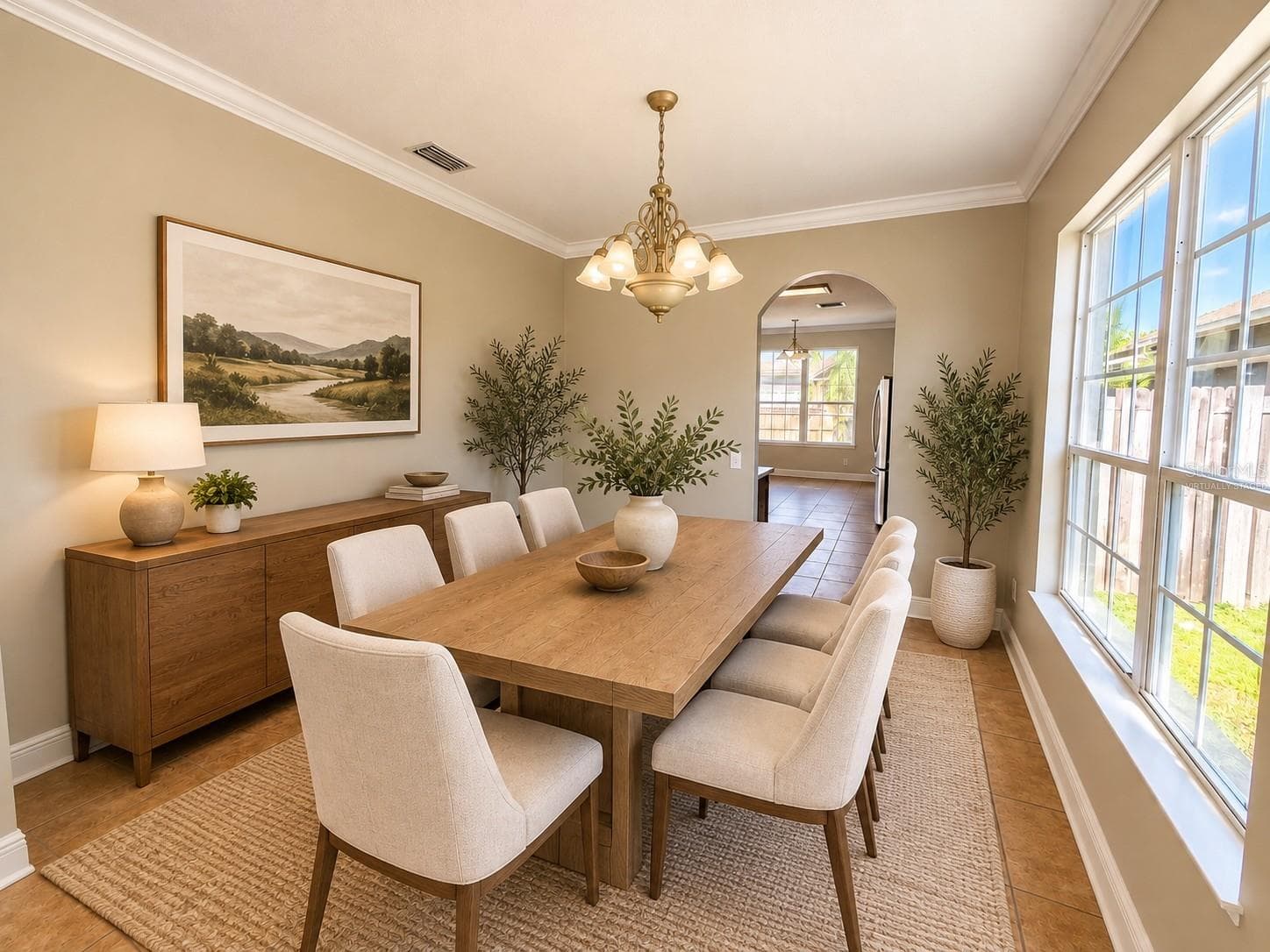 Virtually Staged Formal Dining Room - 1753 OPEN FIELD LOOP, BRANDON