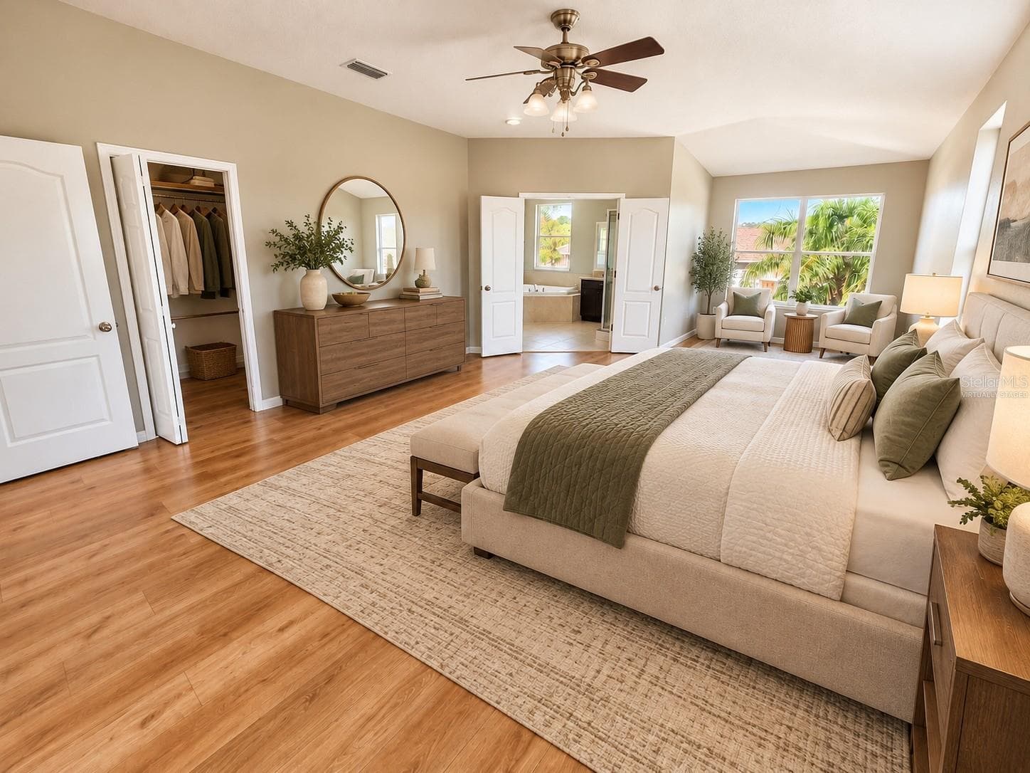 Virtually Staged Primary Bedroom - 1753 OPEN FIELD LOOP, BRANDON