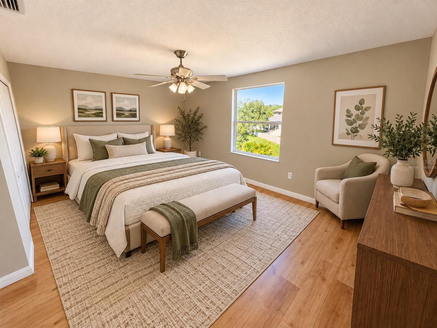 Virtually Staged Bedroom 2 - 1753 OPEN FIELD LOOP, BRANDON