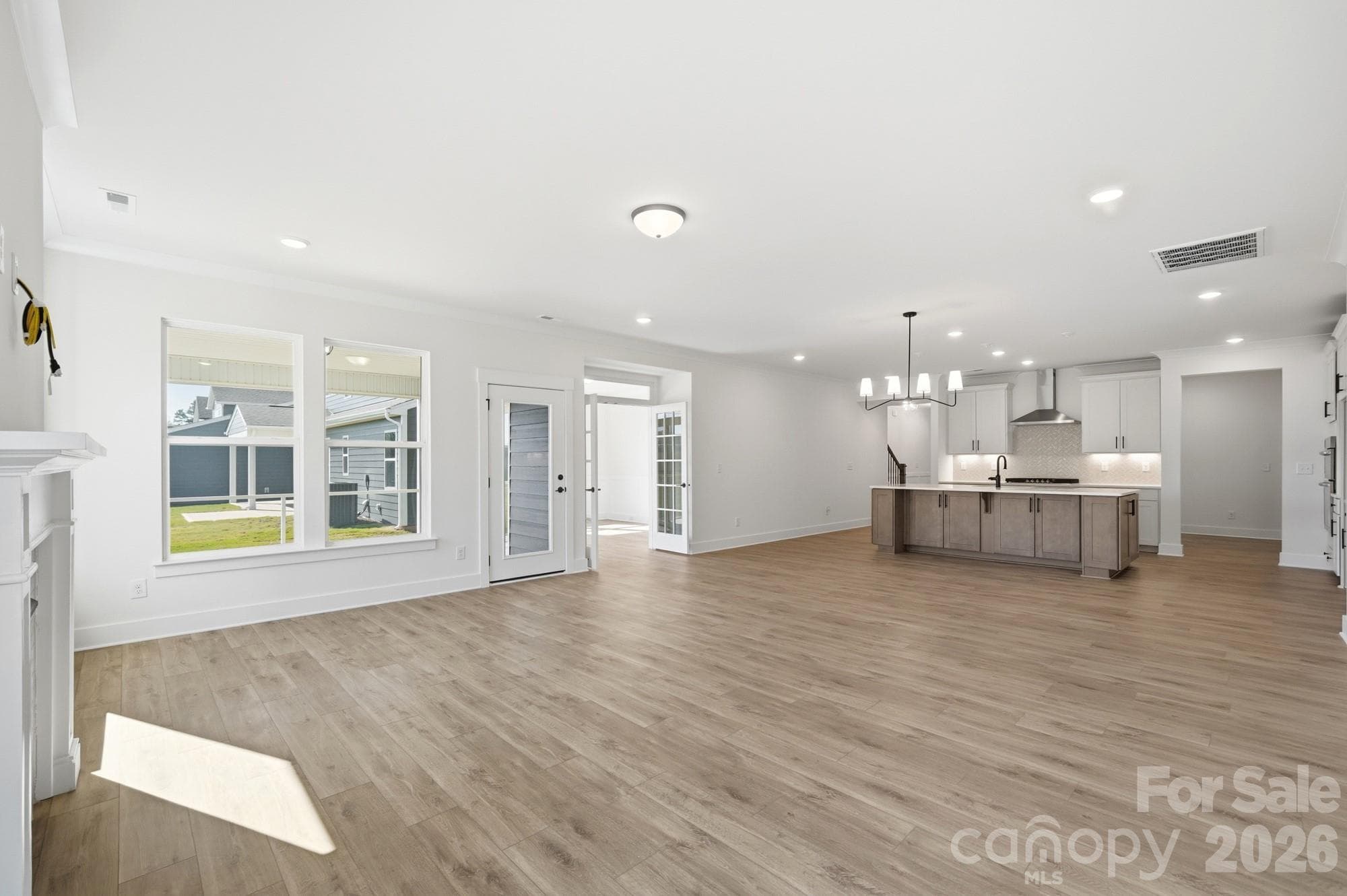 Family Room - 4493 Blue Mound Court, Stanley