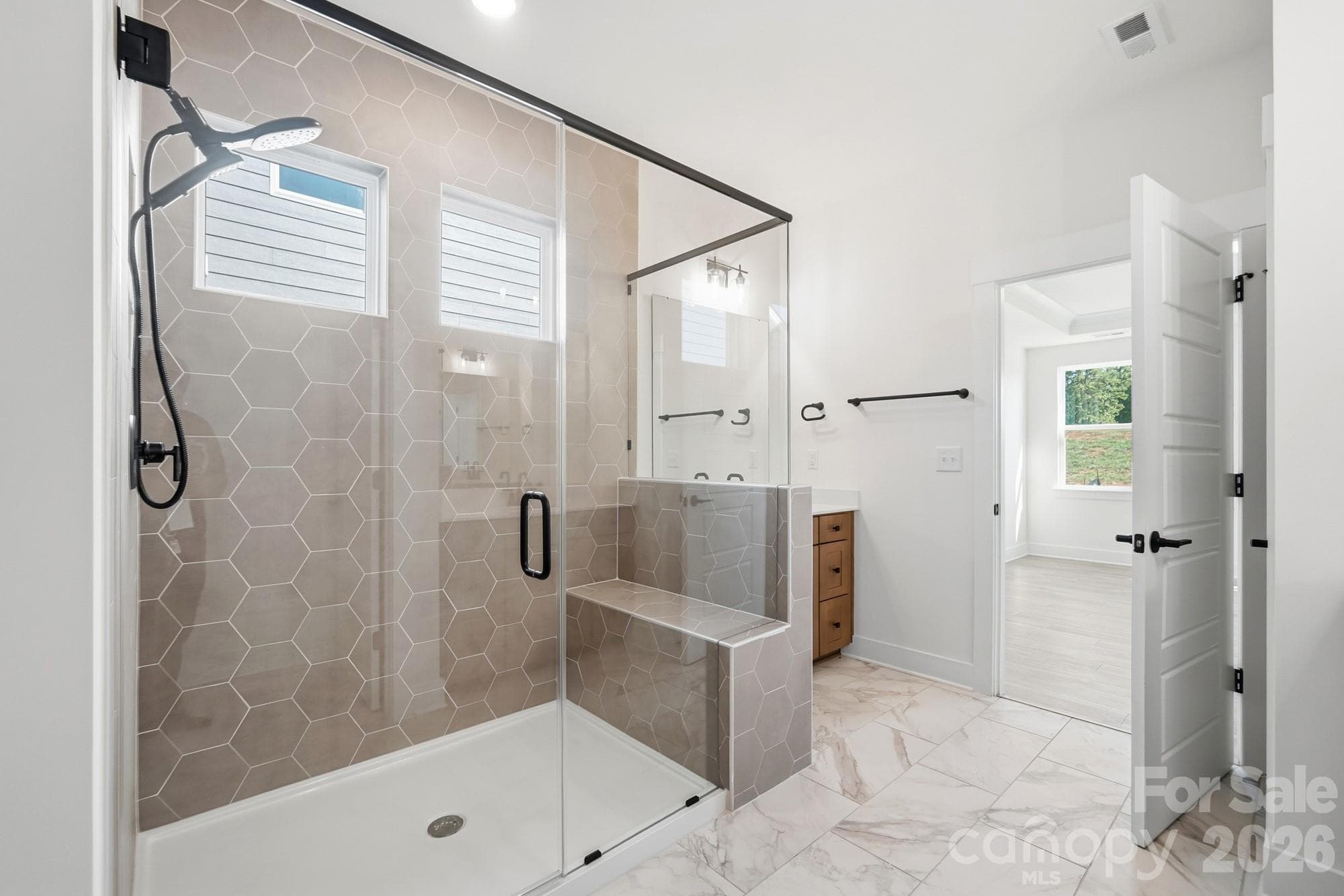 Primary Bathroom - 4493 Blue Mound Court, Stanley
