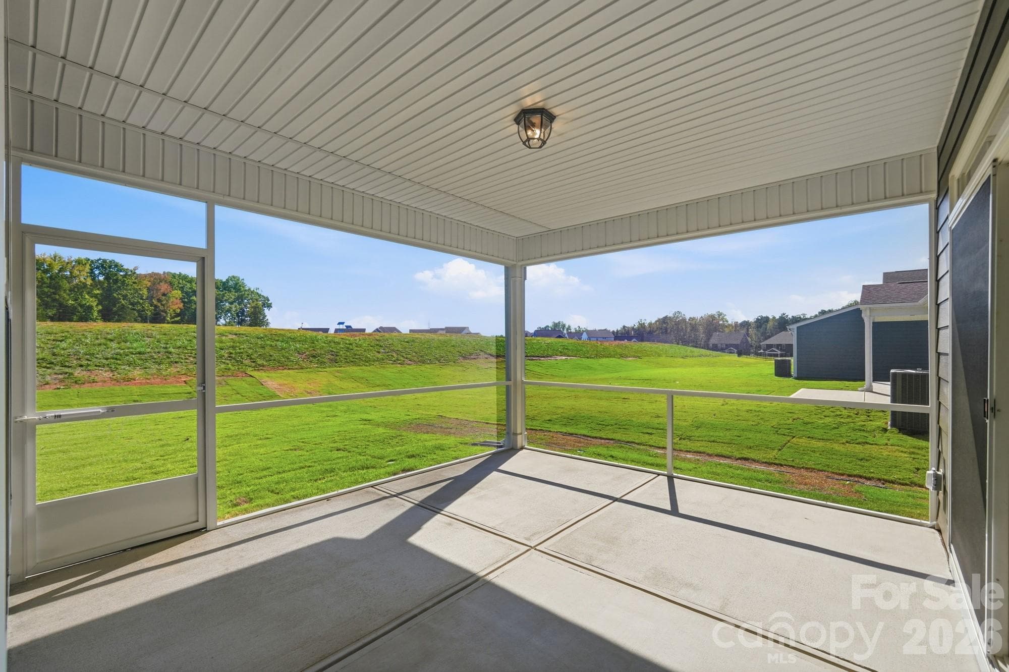 Screened porch - 4493 Blue Mound Court, Stanley
