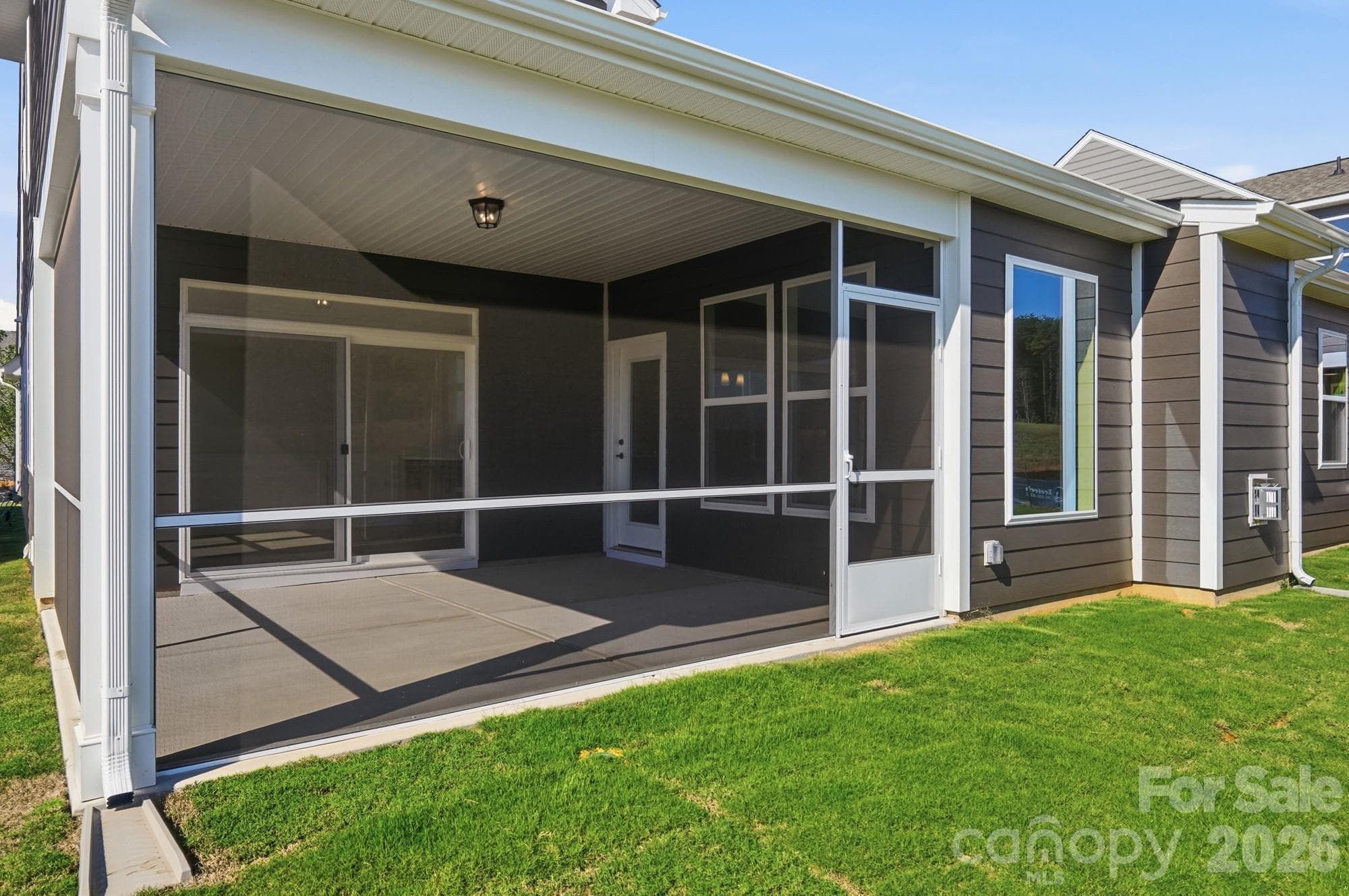 Screened porch - 4493 Blue Mound Court, Stanley
