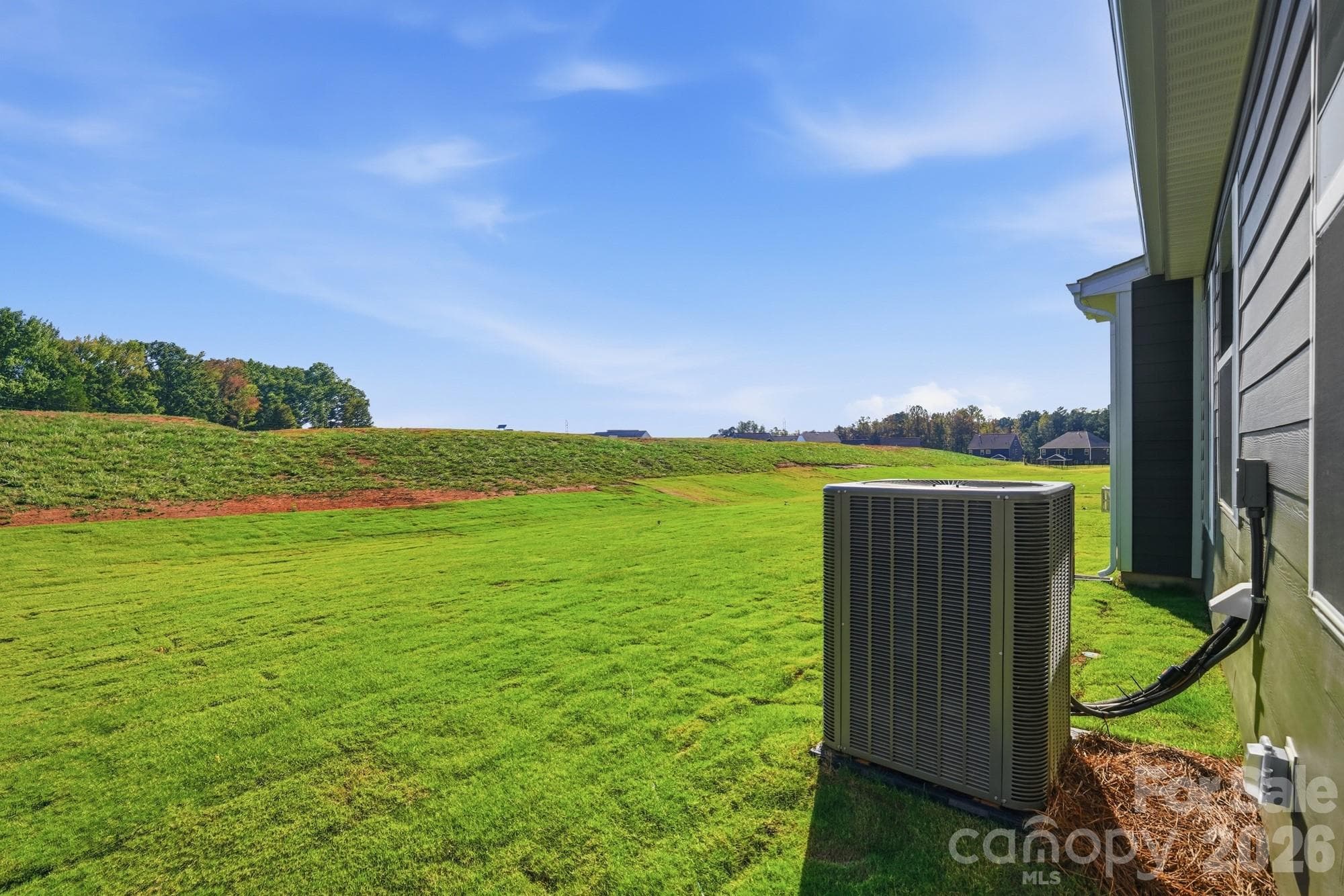 Backyard - 4493 Blue Mound Court, Stanley
