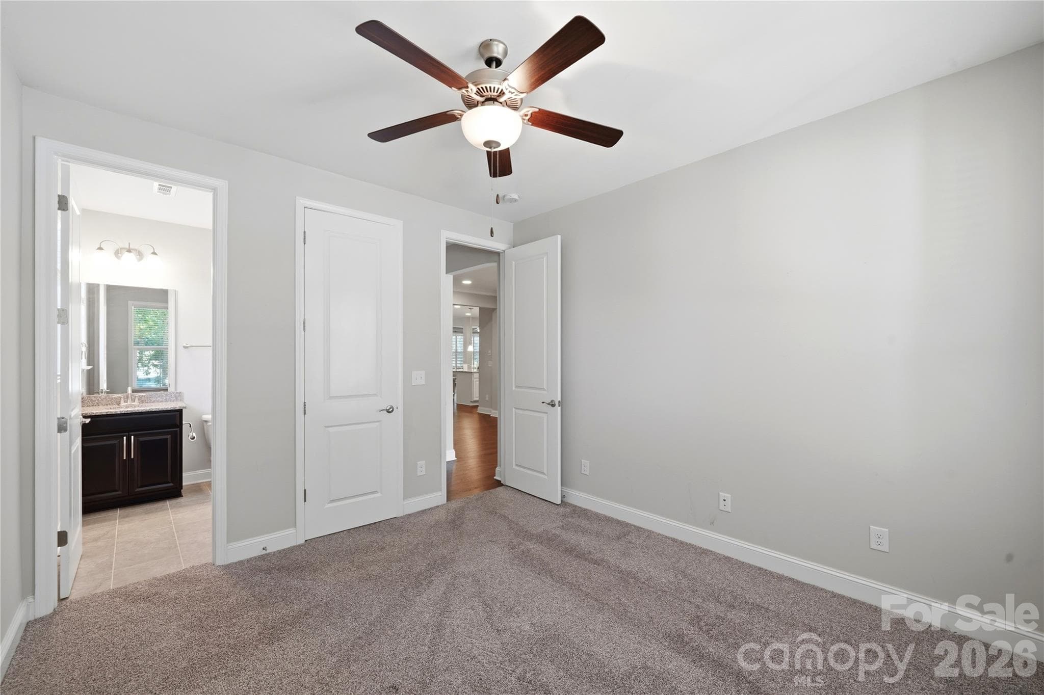 First Floor Guest Room with private bath - 8719 Shadetree Street, Huntersville