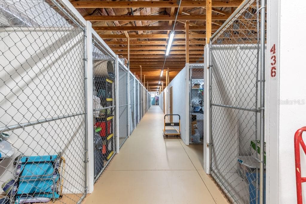 View inside 18,000 sq ft storage building - 720 MAGNOLIA ST, NEW SMYRNA BEACH