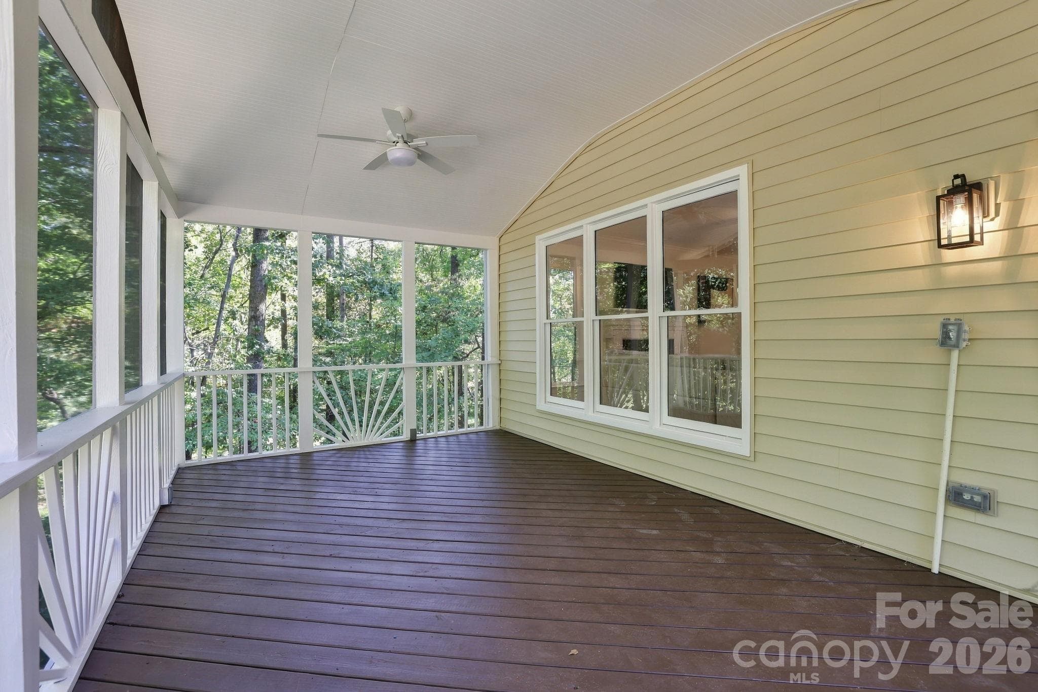 Screened Porch - fresh paint 410 Whitefriars Ln Matthews 28105 - 410 Whitefriars Lane, Matthews
