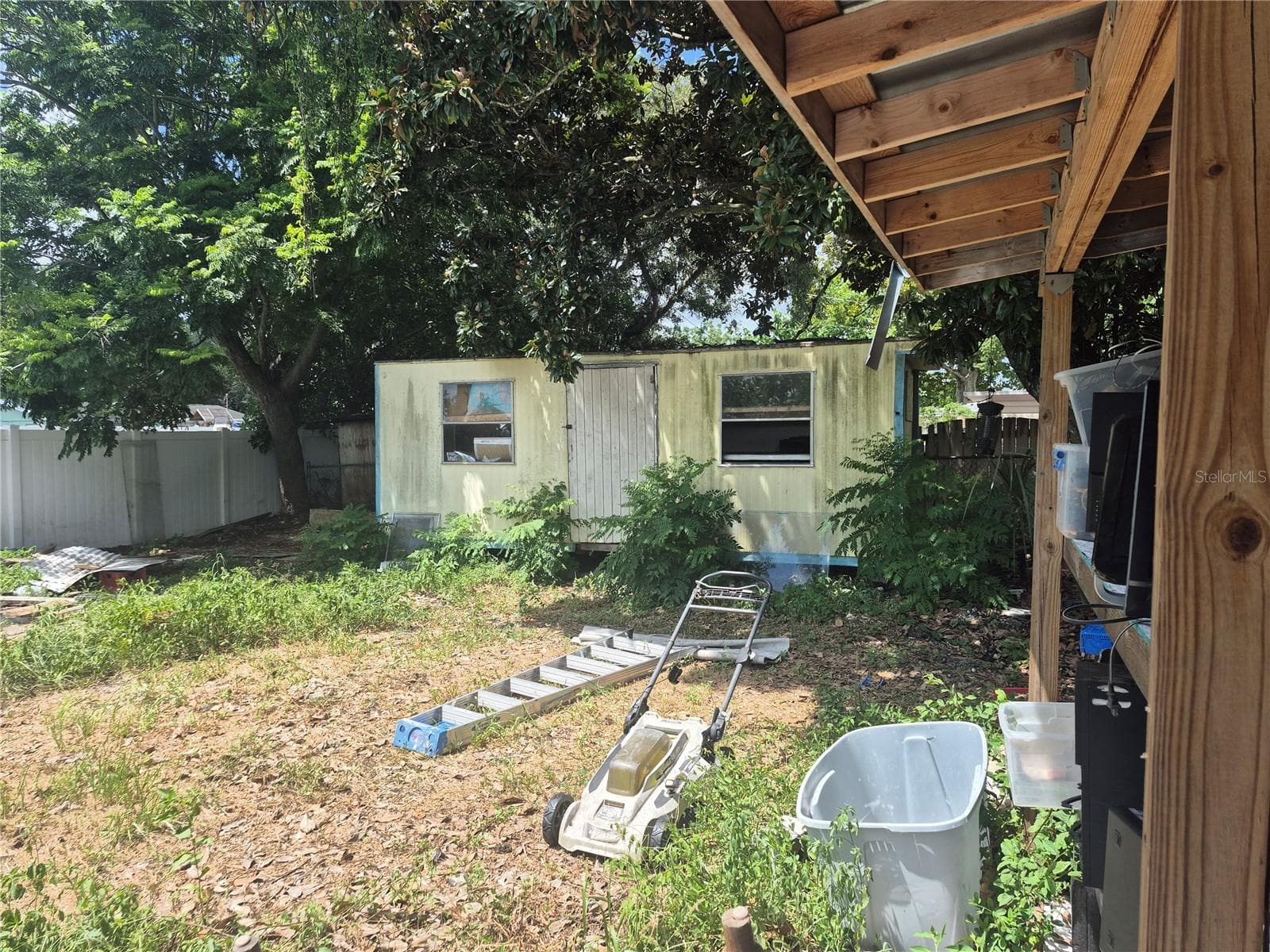 Storage Shed and yard - 4007 FLAMINGO DR, NEW PORT RICHEY