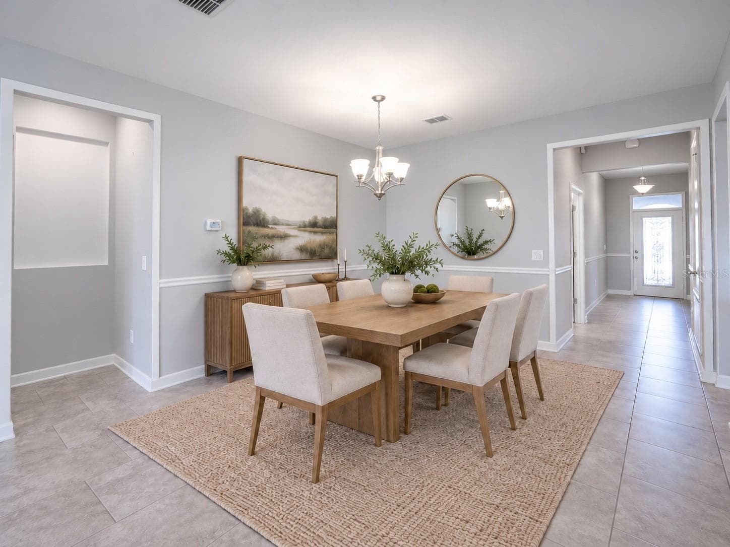Virtual staged dining room - 3516 KINLEY BROOKE LN, CLERMONT