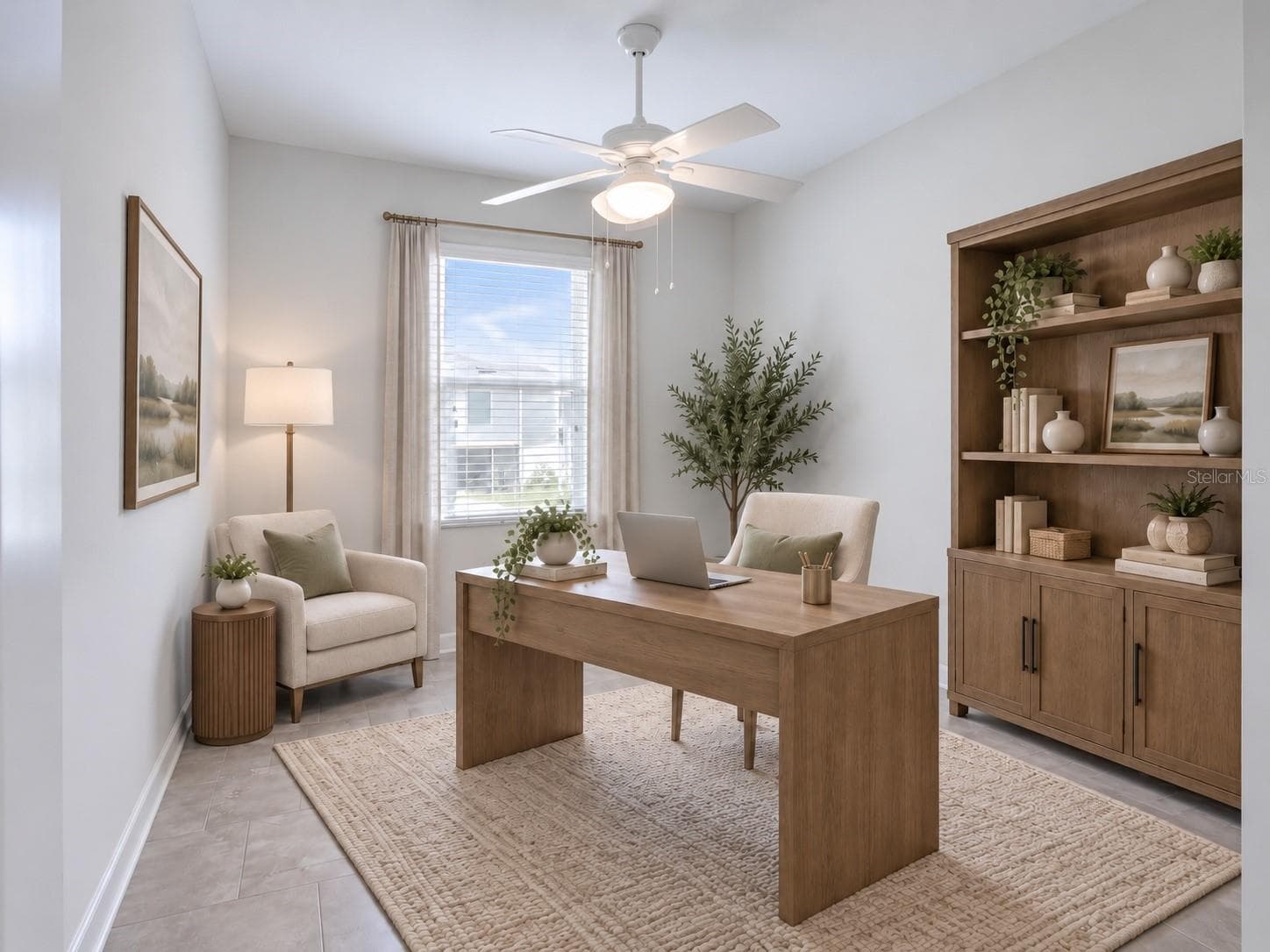 Virtual staged office/3rd bedroom - 3516 KINLEY BROOKE LN, CLERMONT