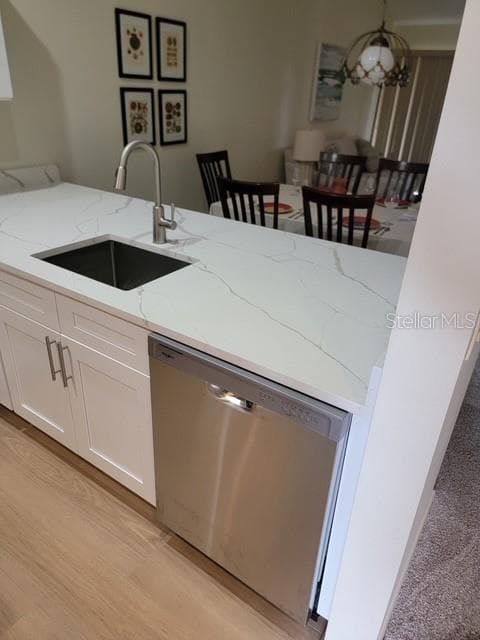 new dishwasher and counter tops - 5204 MYRTLE WOOD #2, SARASOTA