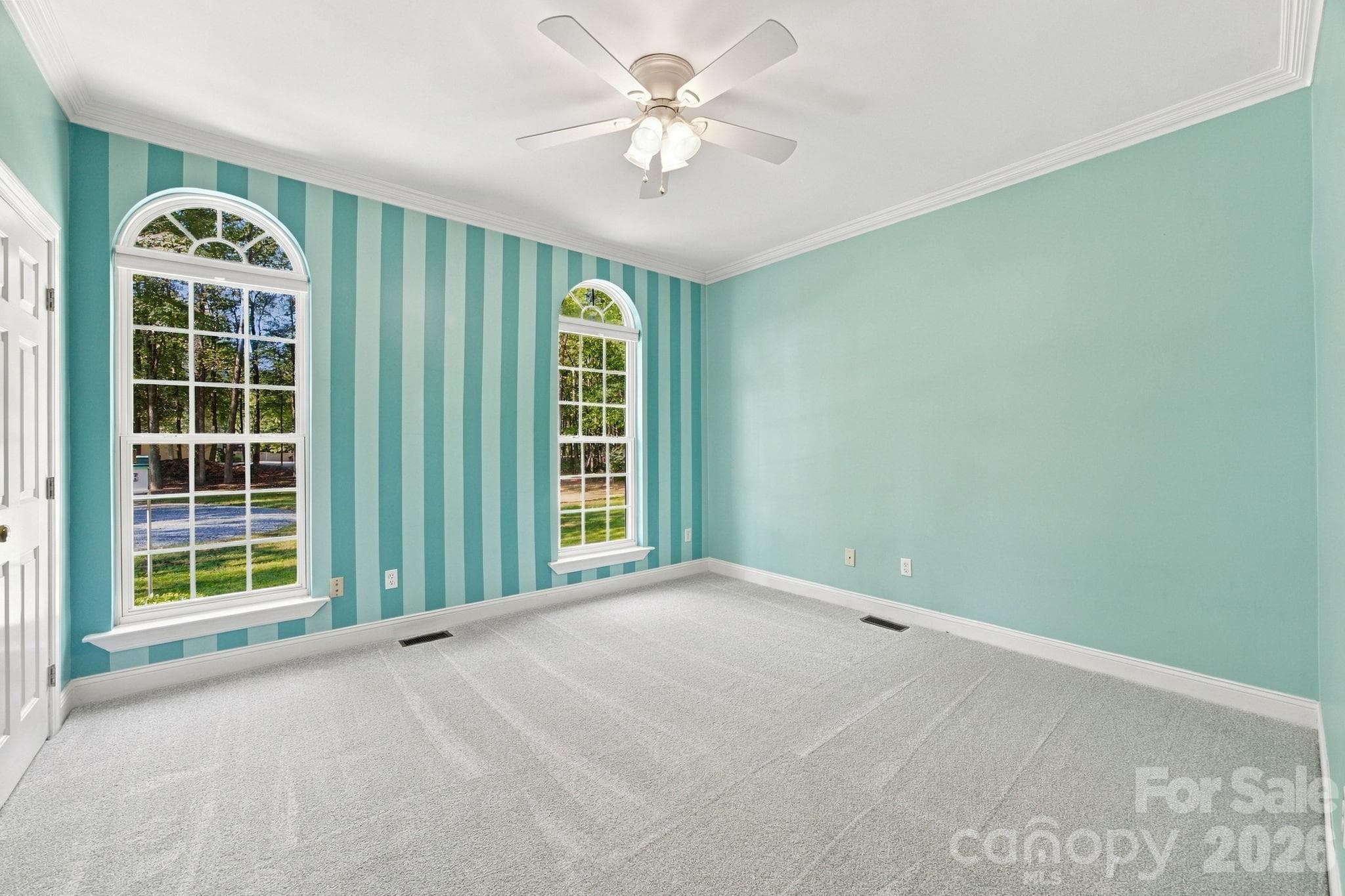 First bedroom at left of foyer. - 6611 Providence Road S, Waxhaw