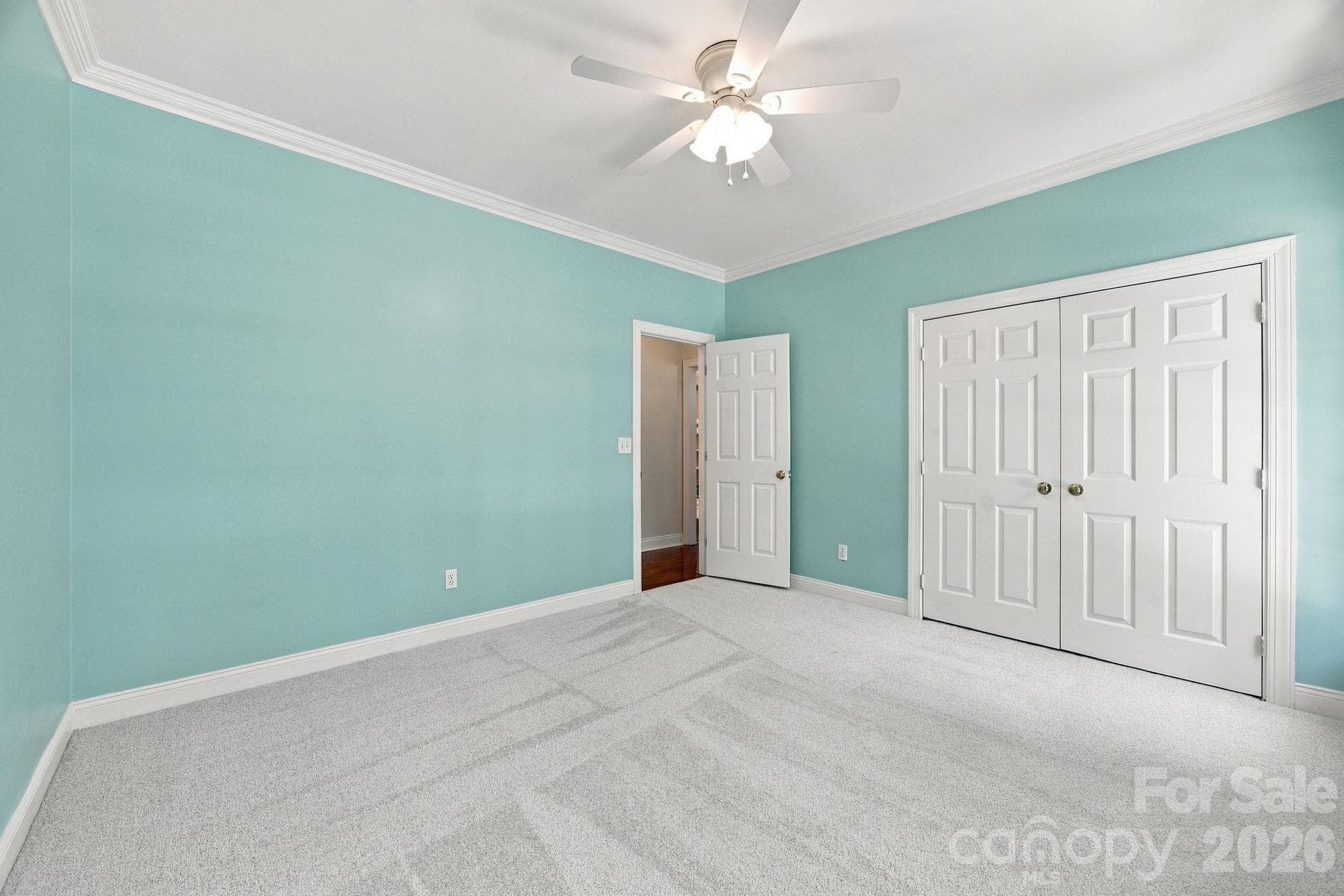 First bedroom at left of foyer. - 6611 Providence Road S, Waxhaw