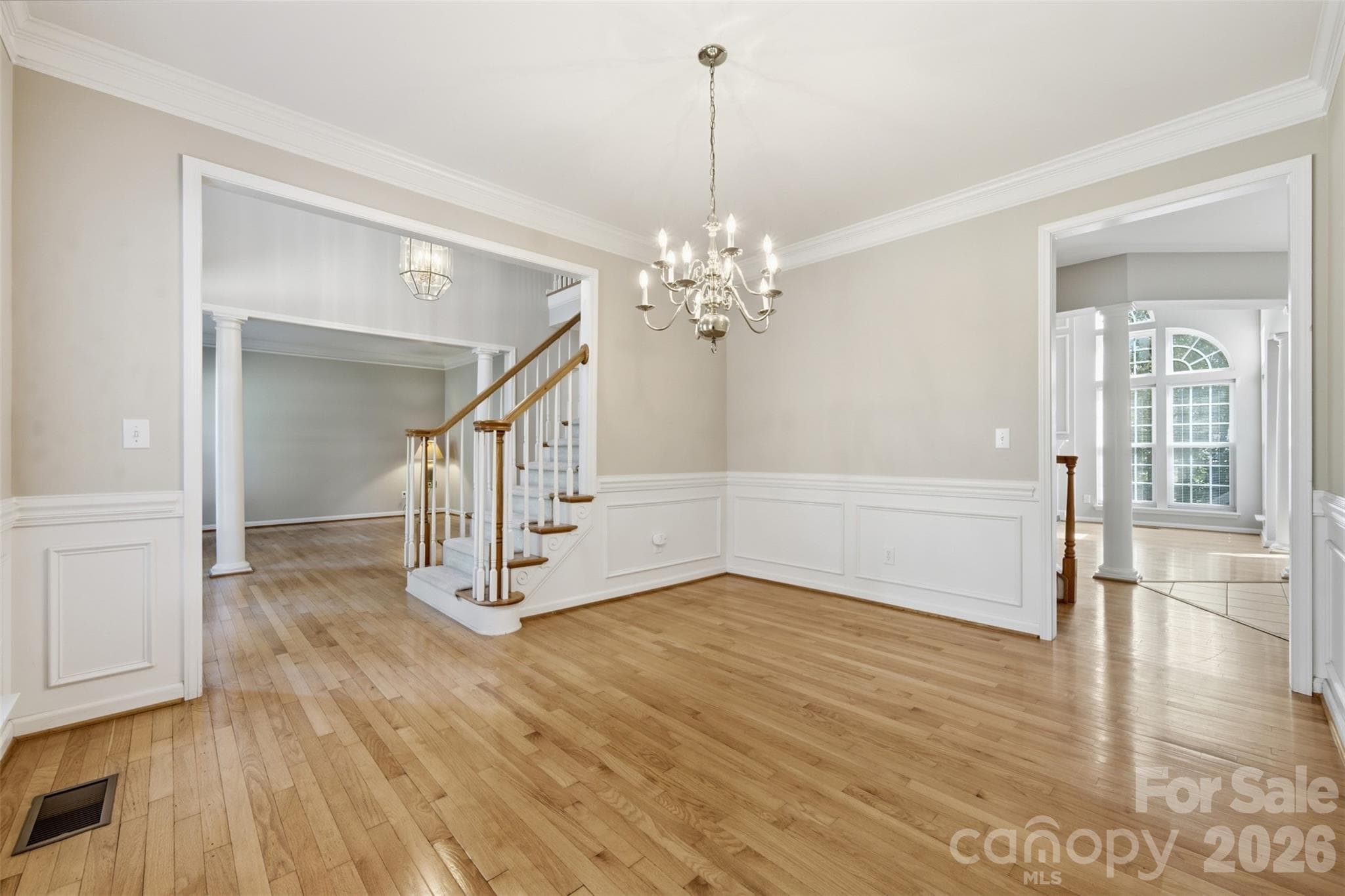 Formal dining room - 6211 Chavel Lane, Charlotte