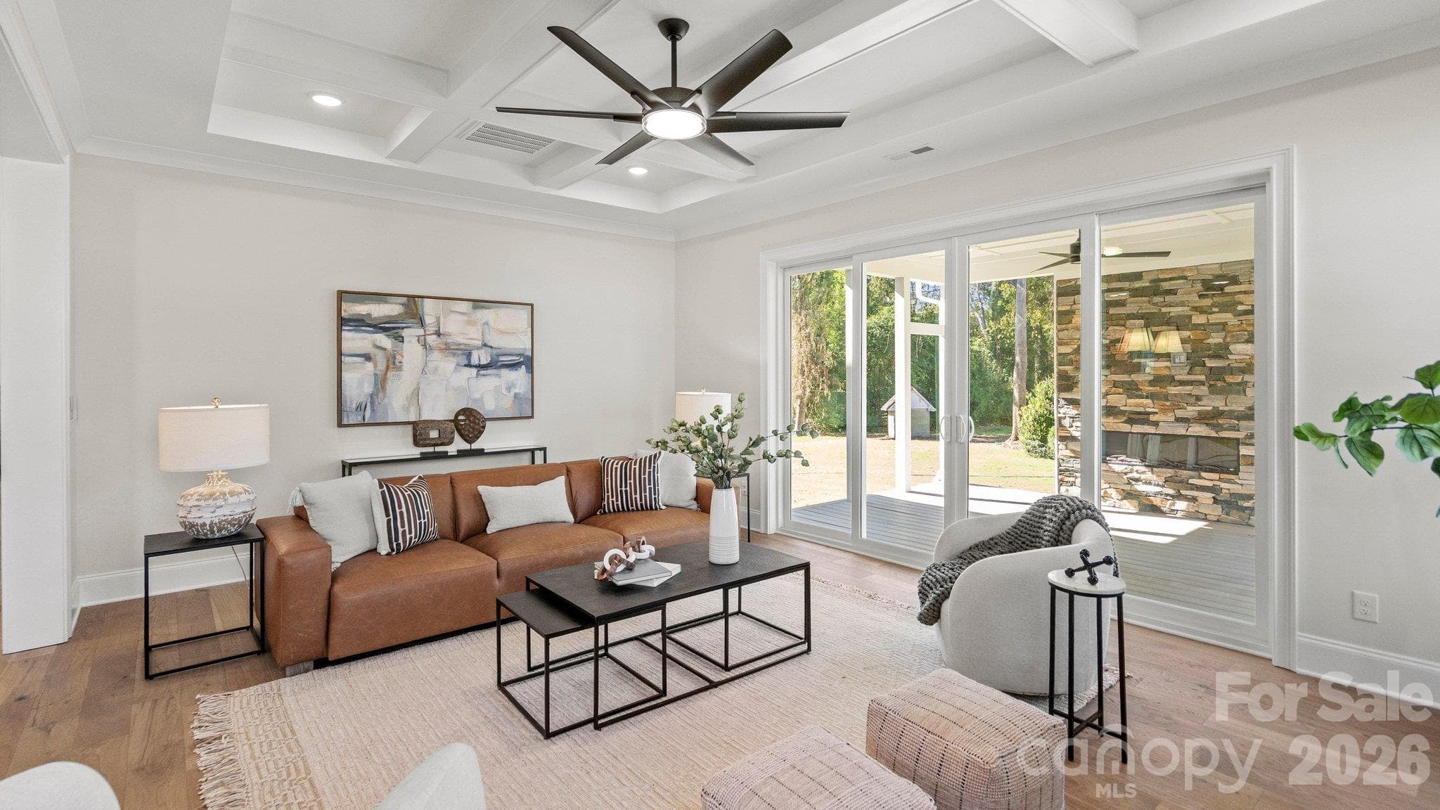 family room - 6918 Alexander Road, Charlotte