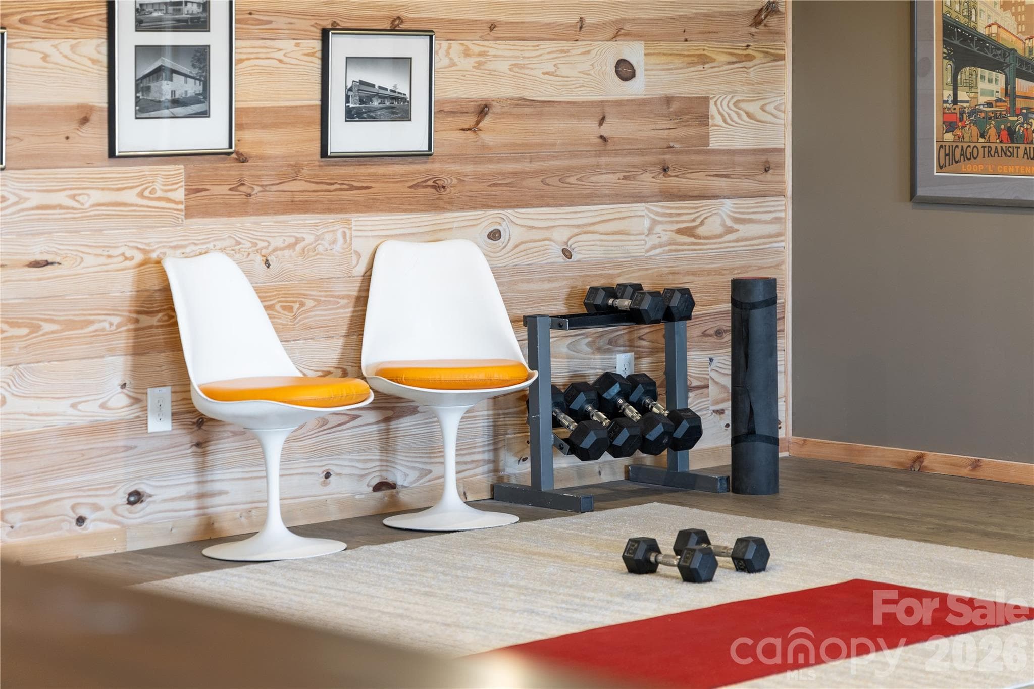 Lower Level - workout / yoga area - 656 Arbra Mountain Way, Bostic