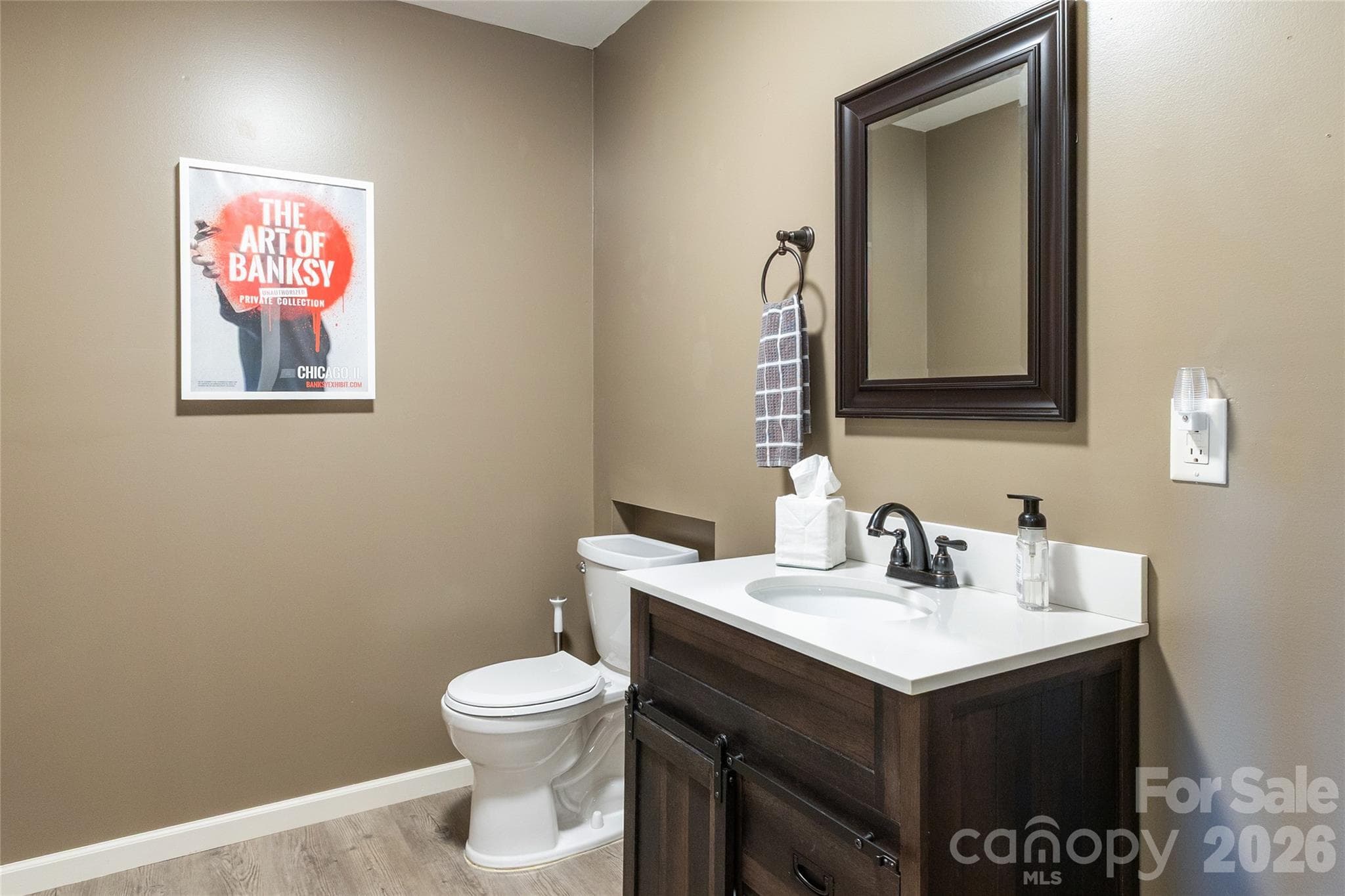 Lower Level - Half Bath - 656 Arbra Mountain Way, Bostic