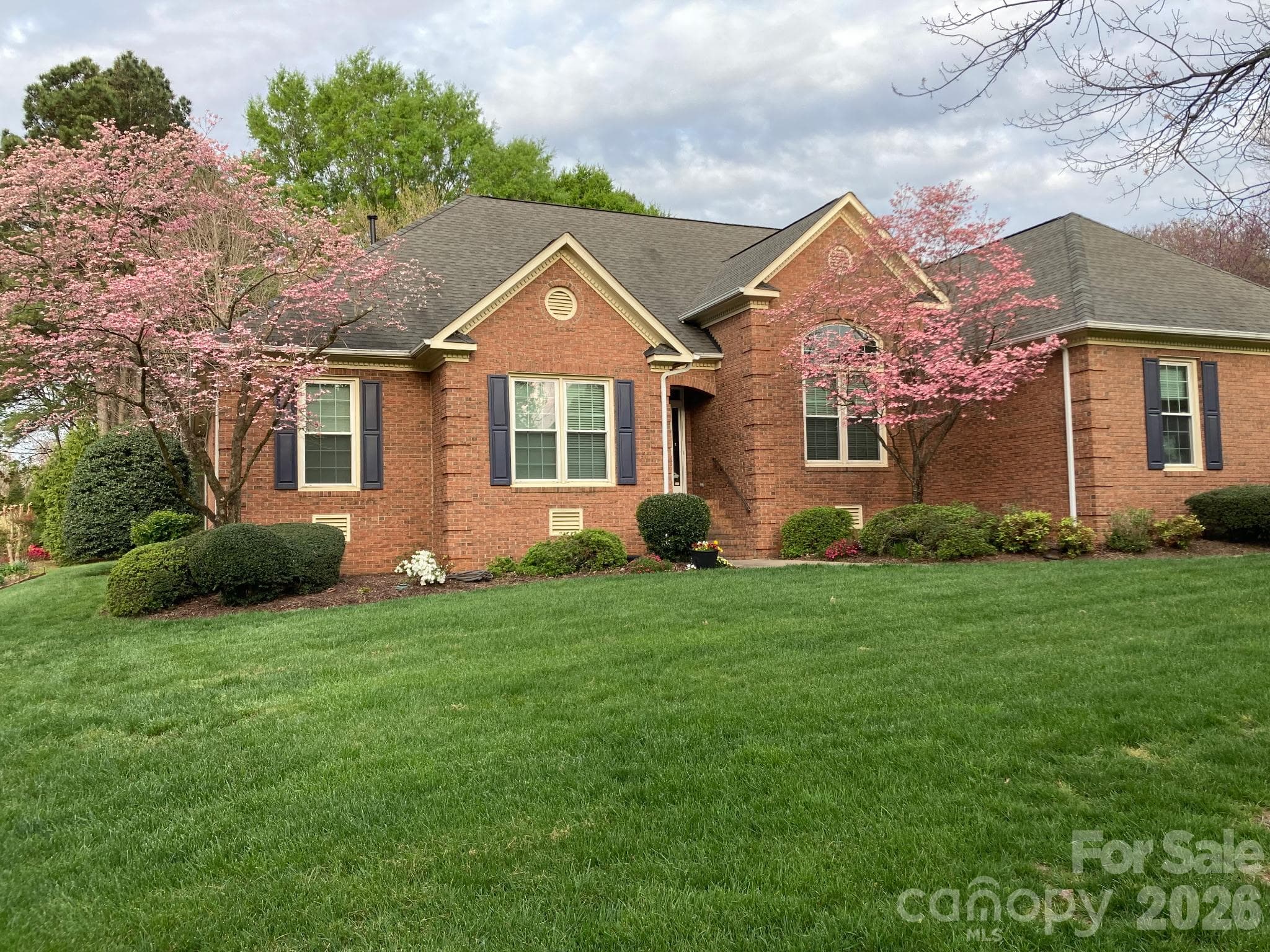 Home this past spring - 890 Lyerly Ridge Road NW, Concord