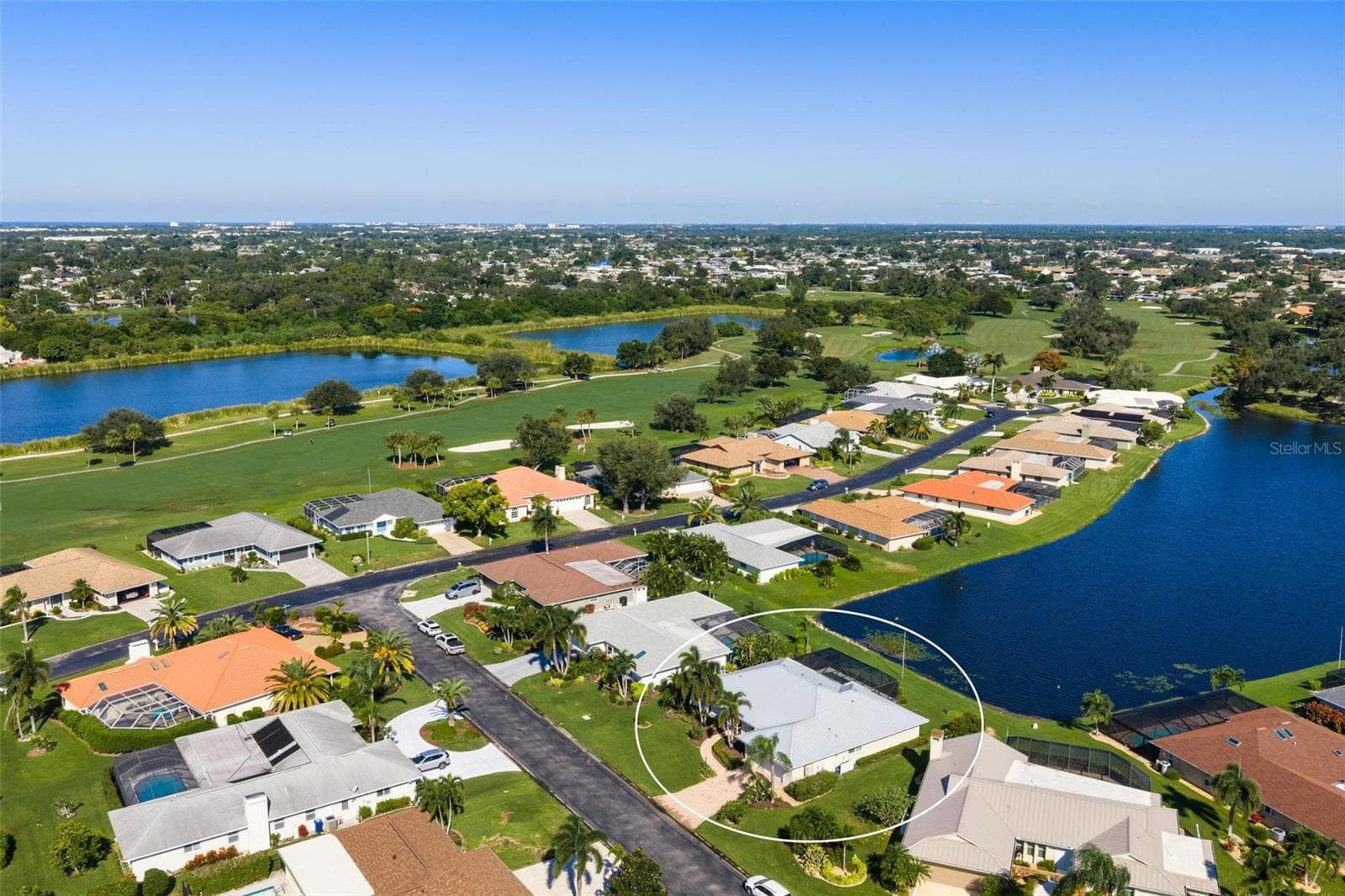 Aerial - 903 PINEHURST LN, VENICE