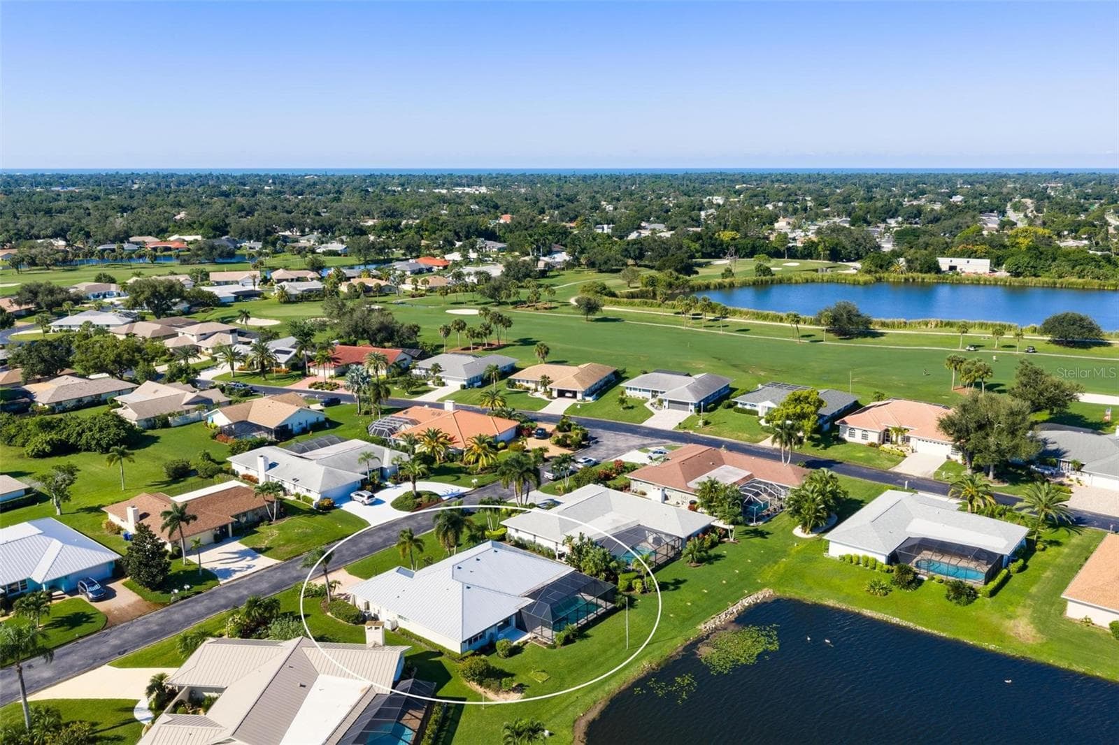 Aerial - 903 PINEHURST LN, VENICE