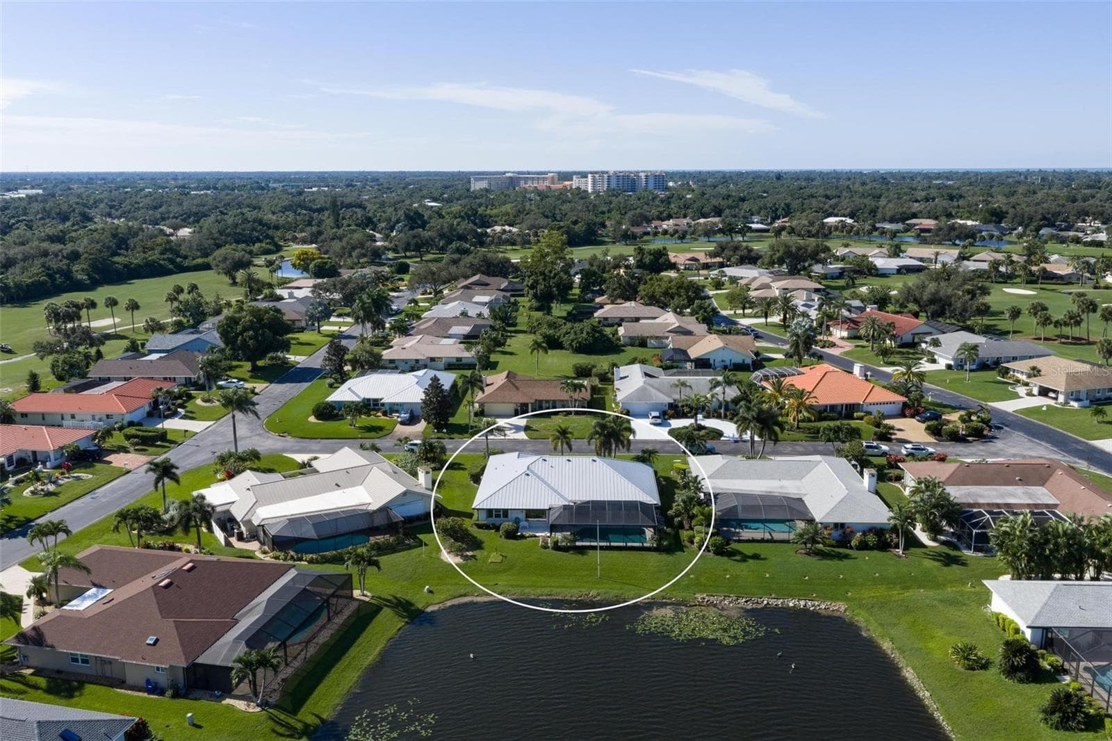 Aerial - 903 PINEHURST LN, VENICE
