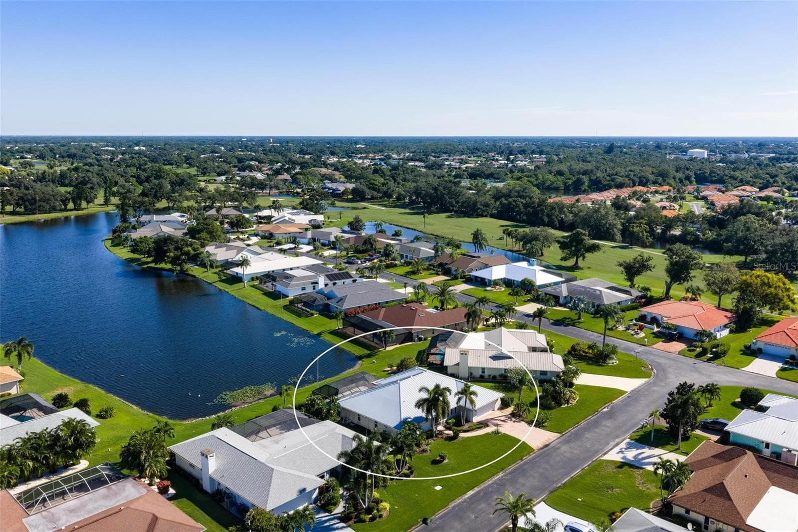 Aerial - 903 PINEHURST LN, VENICE