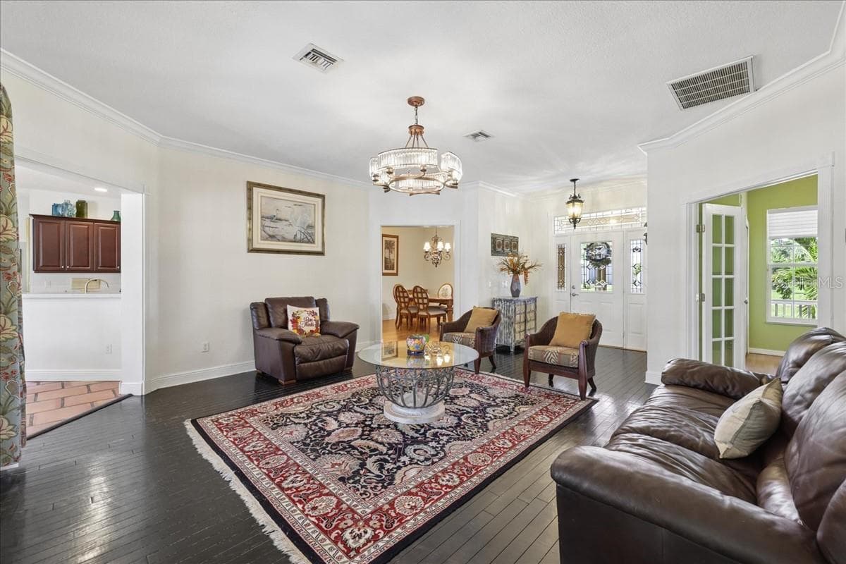 Living Room entry - 25200 HARBORSIDE BLVD, PUNTA GORDA