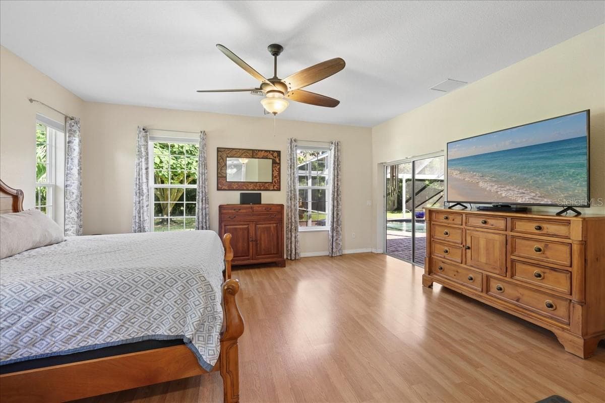 Primary Bedroom - 25200 HARBORSIDE BLVD, PUNTA GORDA