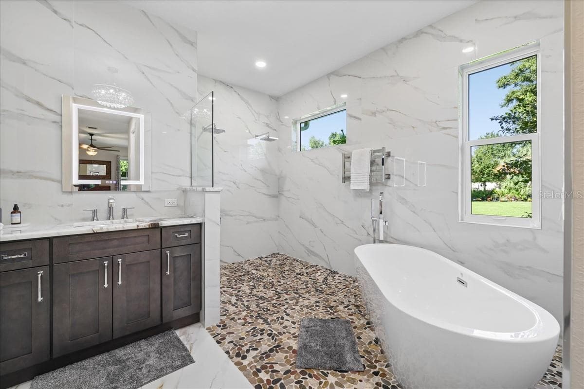 Primary Bath - 25200 HARBORSIDE BLVD, PUNTA GORDA