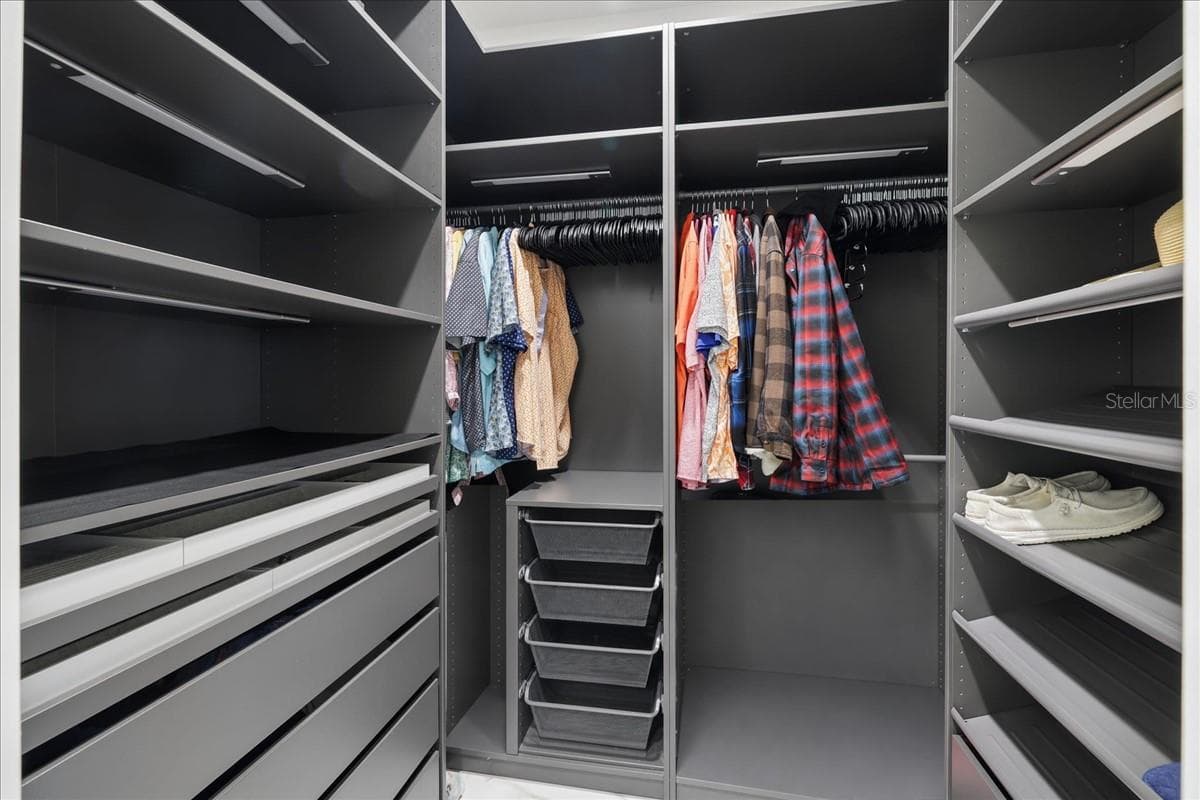 1 of the primary closets - 25200 HARBORSIDE BLVD, PUNTA GORDA