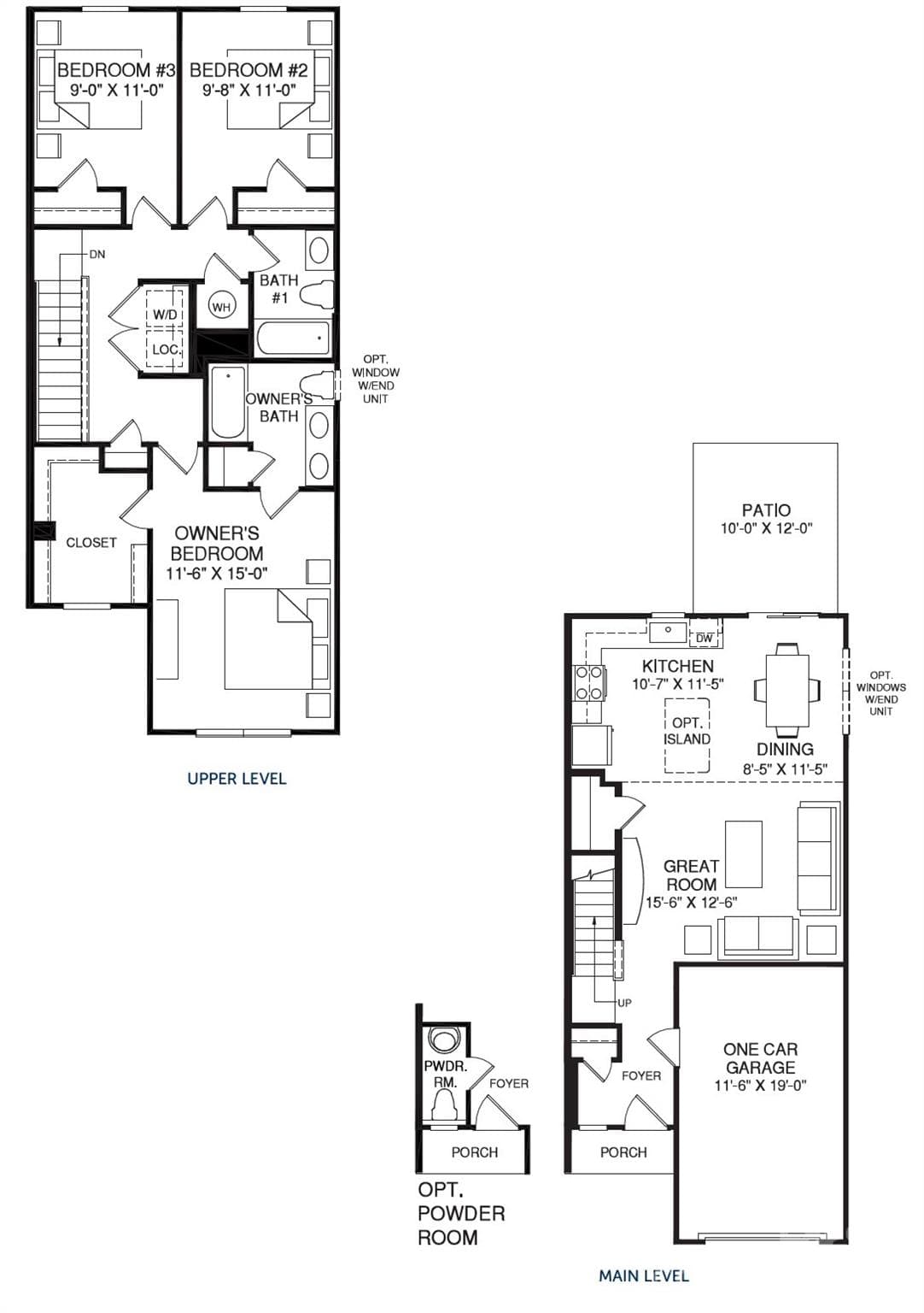 Poplar Floorplan - 5219 Macvittie Lane, Charlotte
